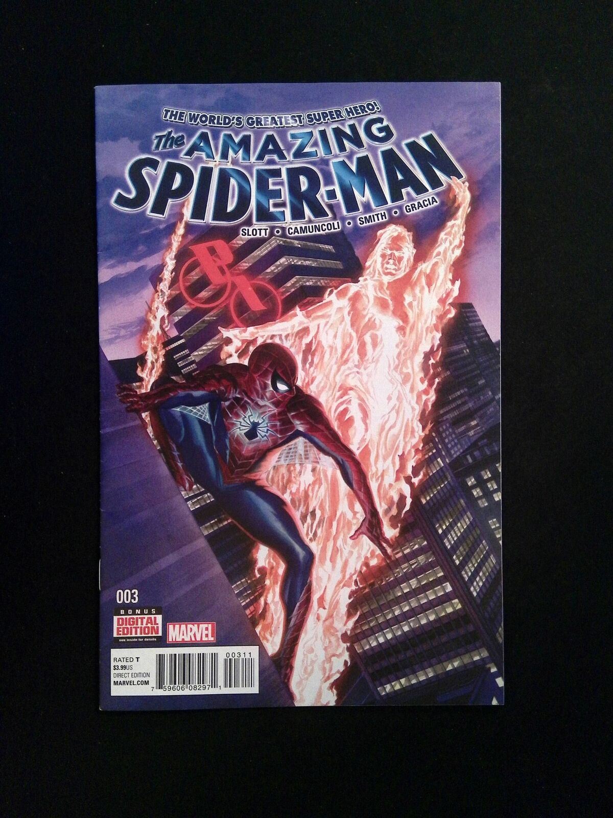 Amazing Spider-Man #3 (4TH SERIES) MARVEL Comics 2015 VF+