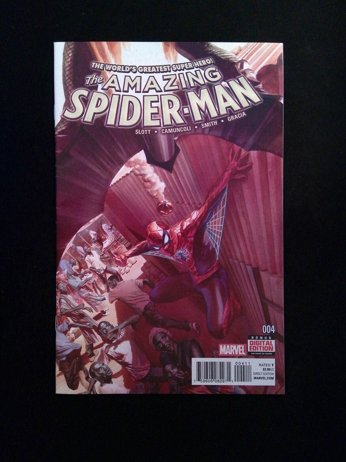 Amazing Spider-Man #4 (4TH SERIES) MARVEL Comics 2016 VF+