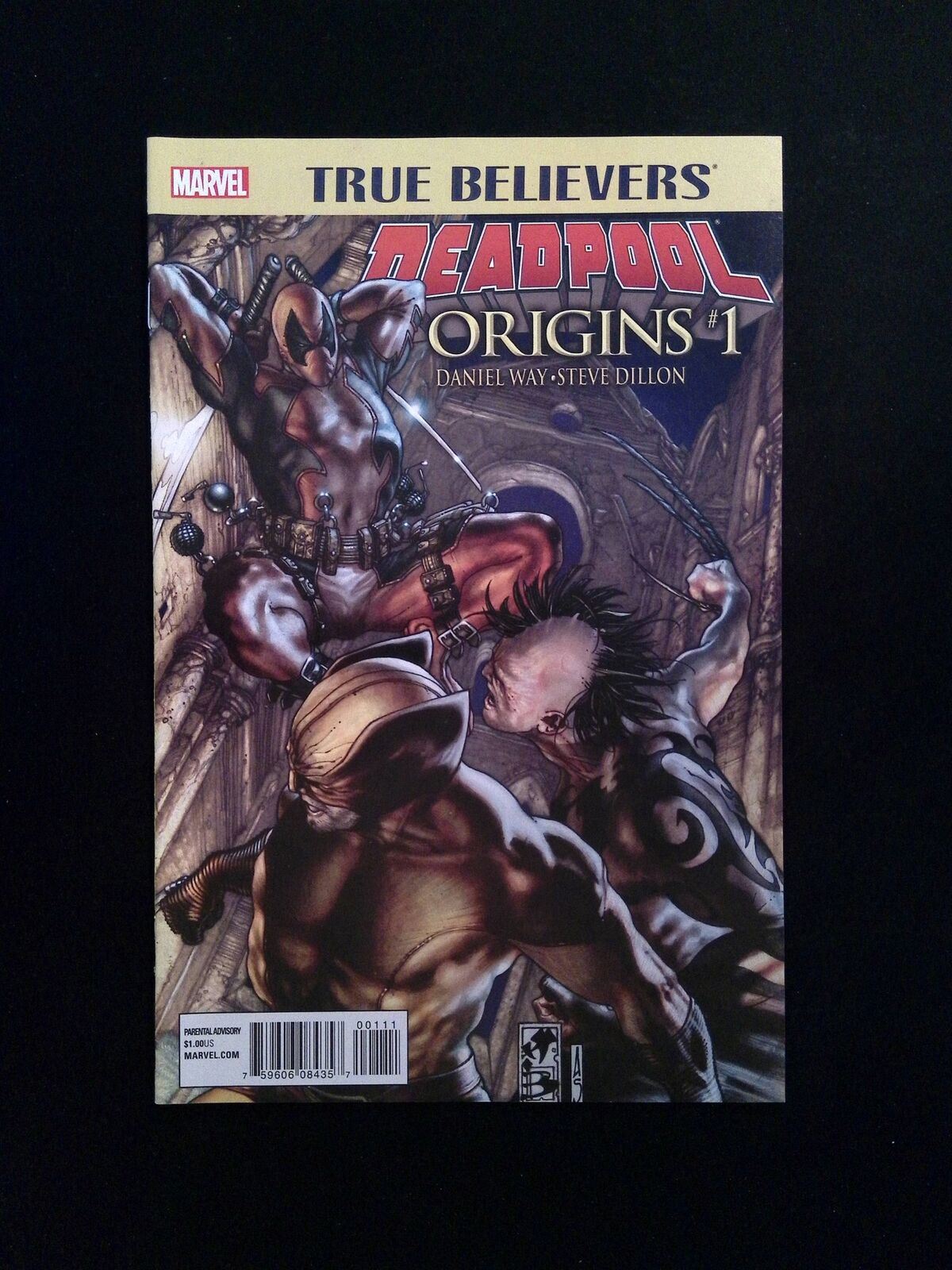True Believers Deadpool Origins #1 MARVEL Comics 2016 NM-