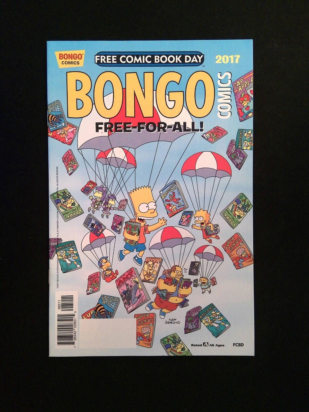 Bongo Comics Free-For-All FCBD #2017 BONGO Comics 2017 NM-