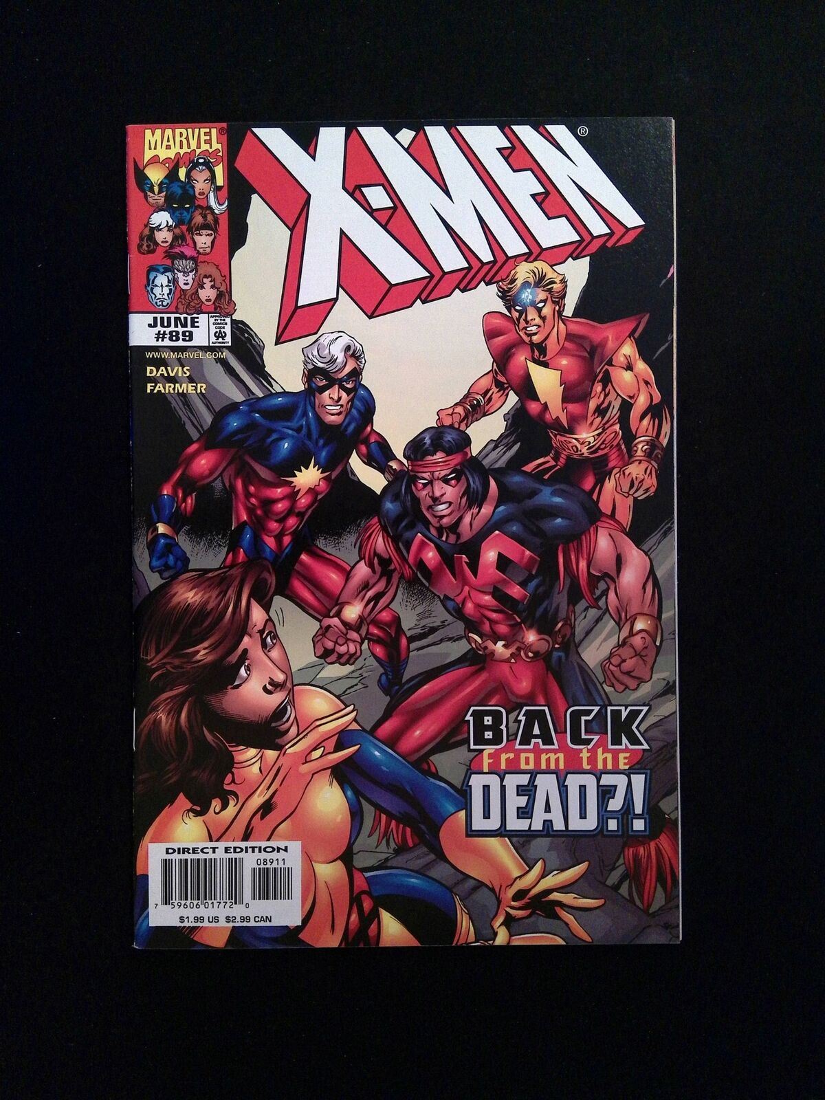 X-Men #89 MARVEL Comics 1999 VF+