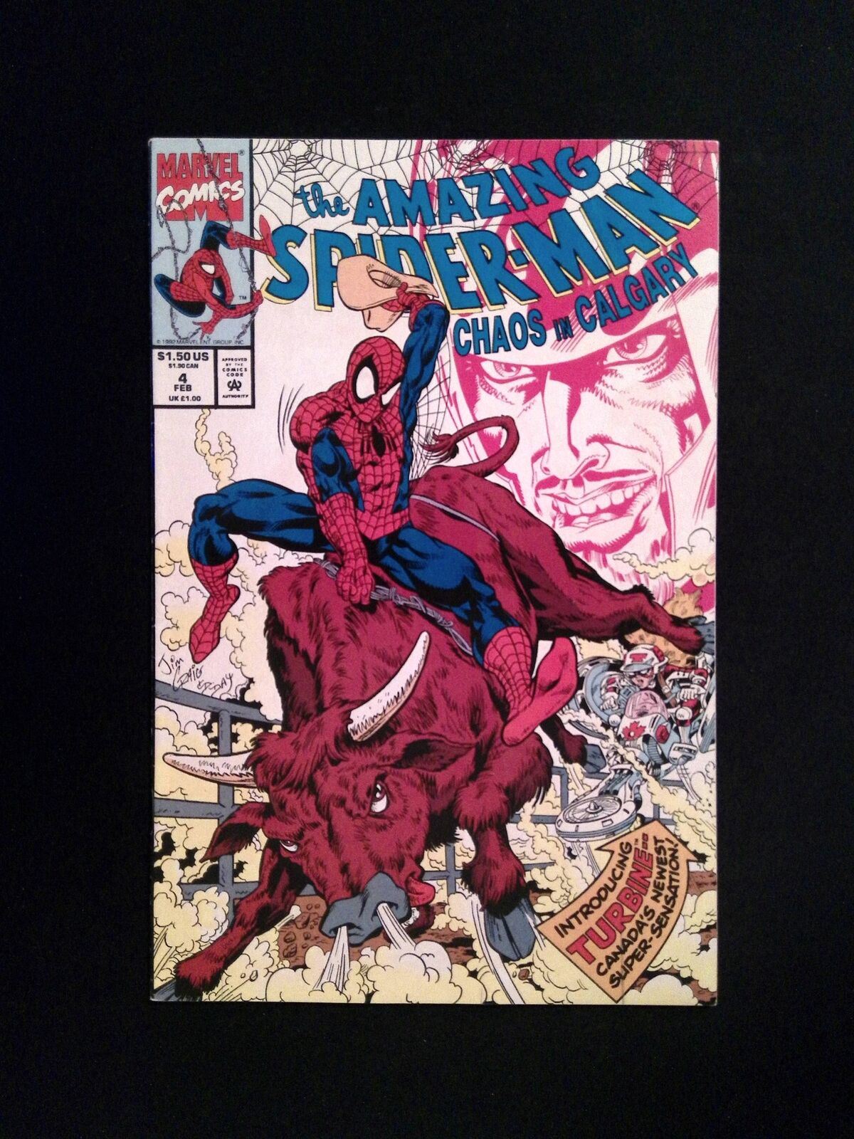 Amazing Spider-Man Chaos in Calgary #4 Marvel Comics 1993 VF+