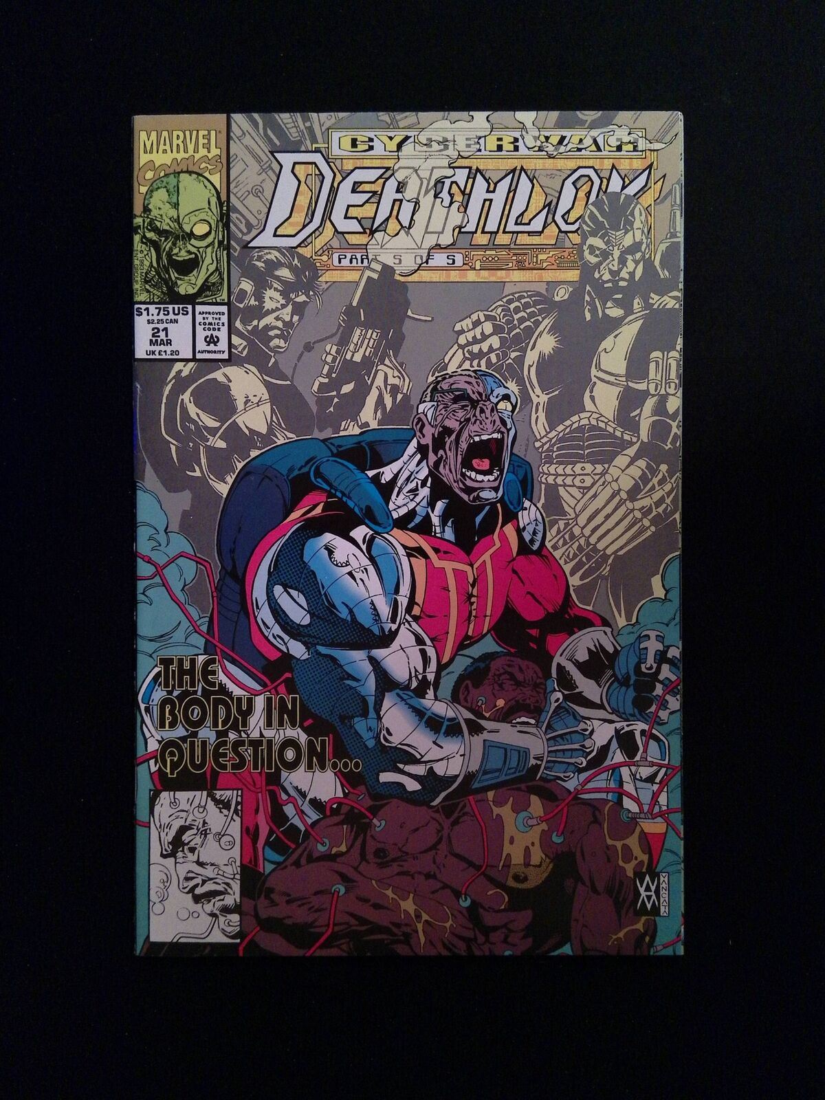 Deathlok #21 MARVEL Comics 1993 VF+
