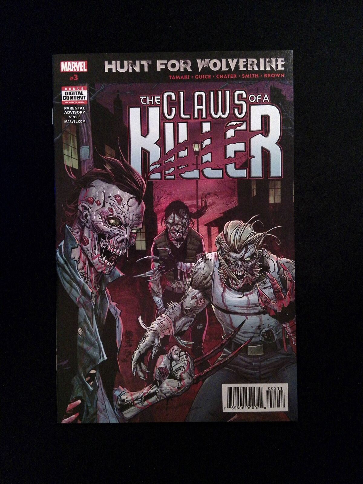 Hunt for Wolverine The Claws of a Killer #3 MARVEL Comics 2018 NM