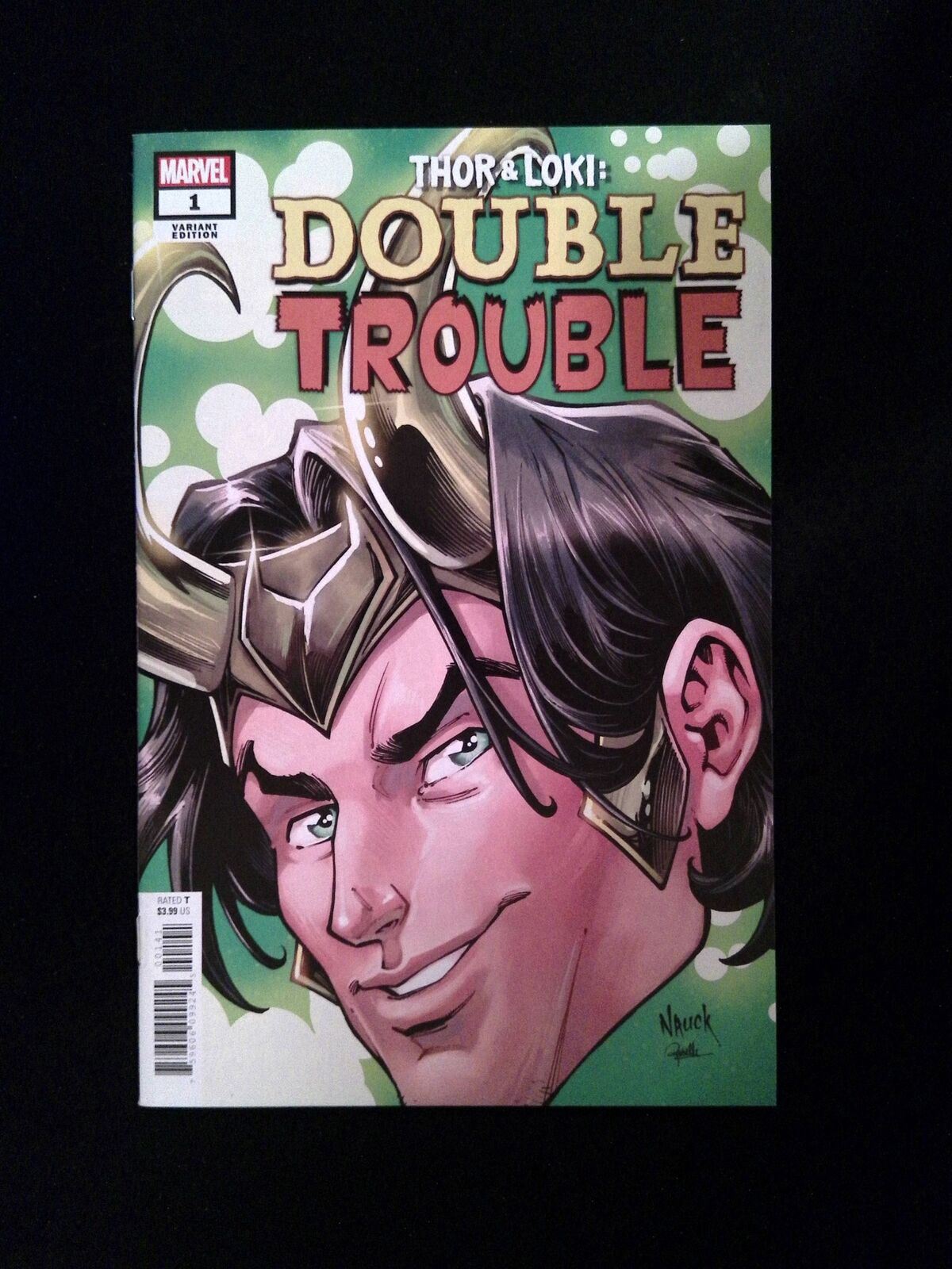 Thor and Loki Double Trouble #1D MARVEL Comics 2021 NM- NAUCK VARIANT