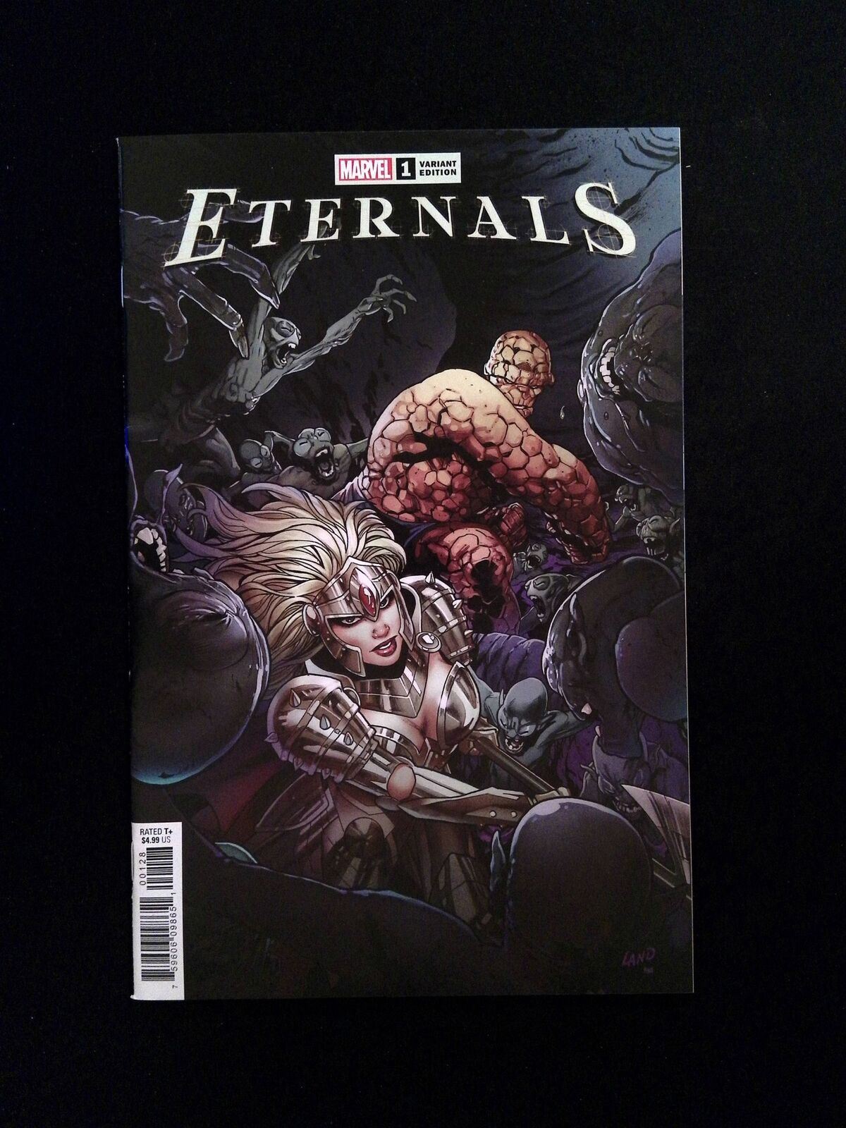 Eternals #1T (5TH SERIES) MARVEL Comics 2021 NM LAND VARIANT