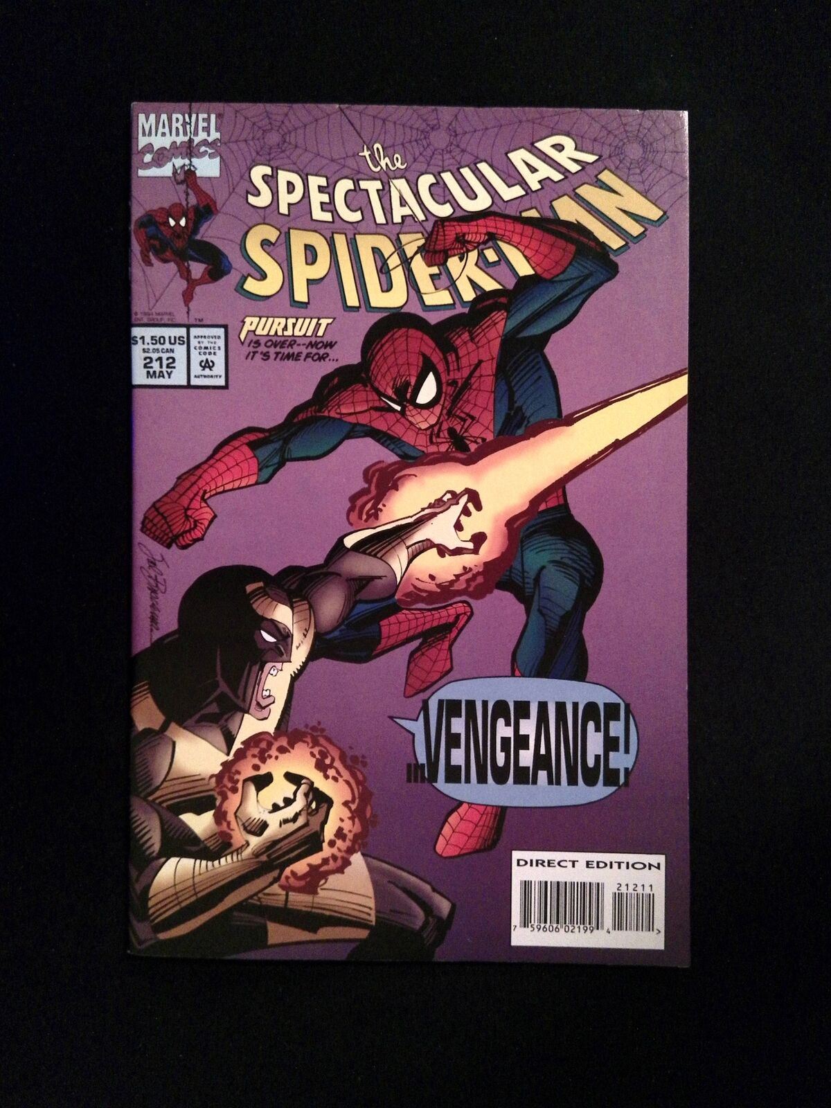 Spertacular Spider-Man #212 MARVEL Comics 1994 VF+