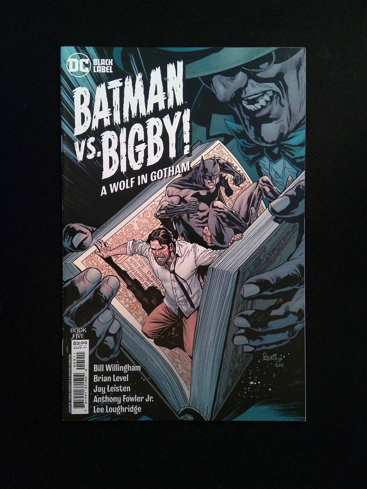 Batman vs. Bigby A Wolf in Gotham #5 DC Comics 2022 NM-
