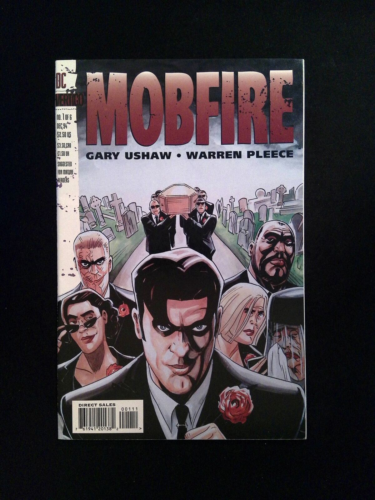 Mobfire #1 DC VERTIGO Comics 1994 VF/NM