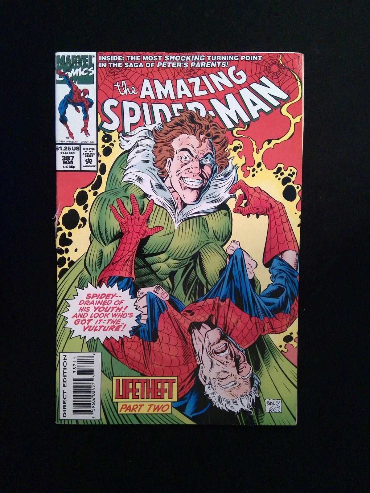 Amazing Spider-Man #387 Marvel Comics 1994 FN