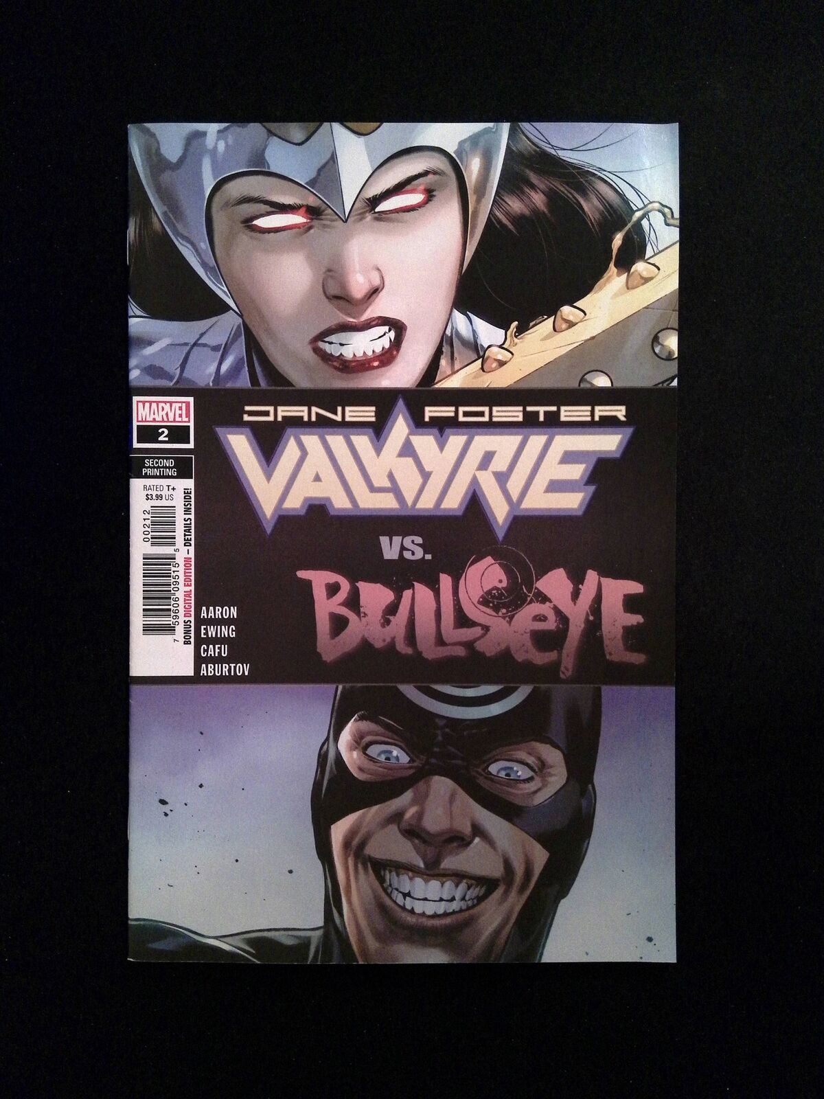 Valkyrie Jane Foster #2C MARVEL Comics 2019 VF+ CAFU VARIANT