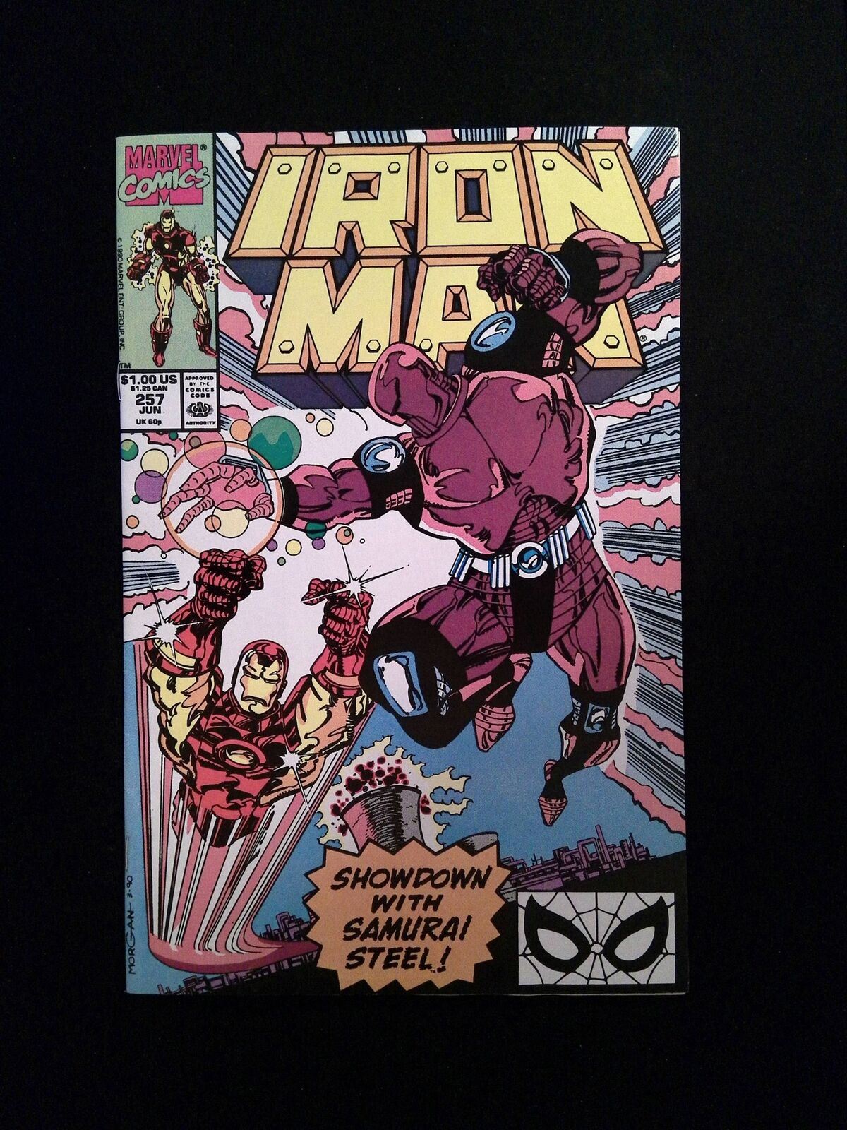 Iron Man #257 MARVEL Comics 1990 VF