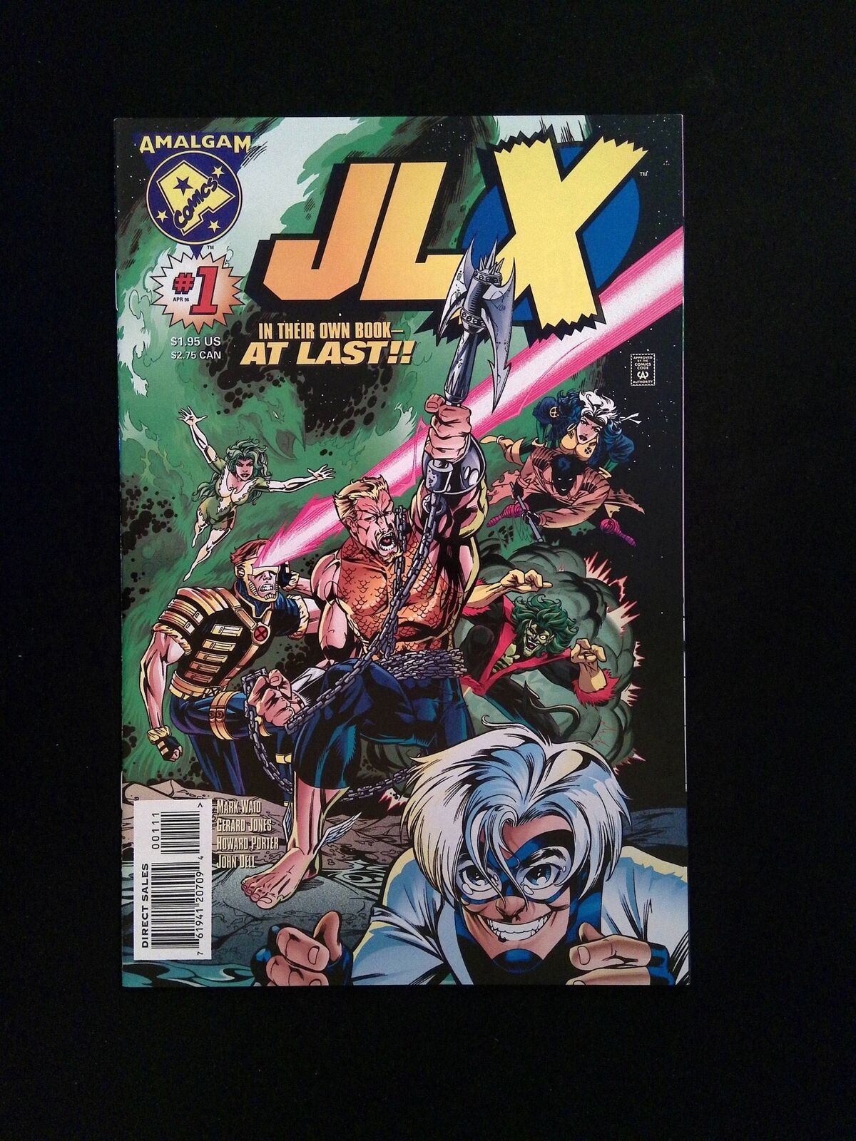JLX #1 MARVEL/DC Comics 1996 VF/NM