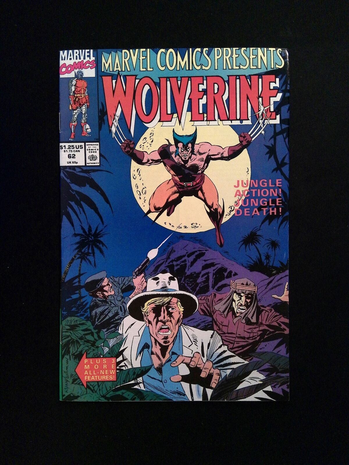 Marvel Comics Presents #62 MARVEL Comics 1990 VF+