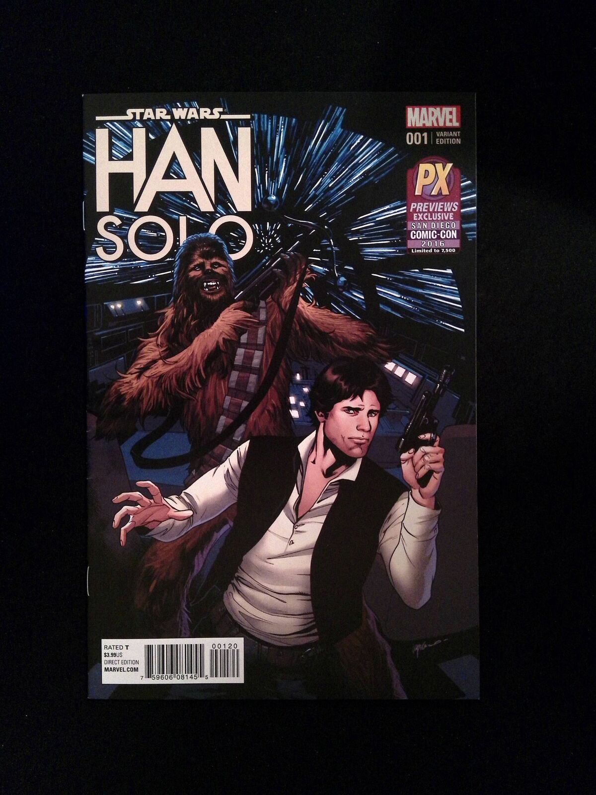 Star Wars Han Solo #1SDCC MARVEL Comics 2016 VF+