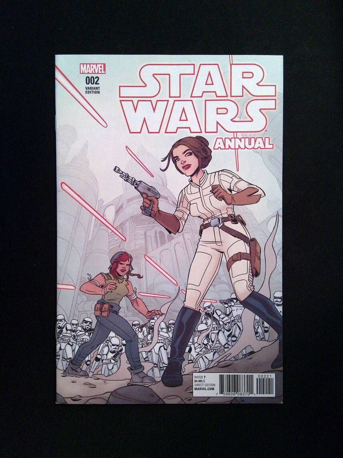 Star Wars Annual #2B MARVEL Comics 2017 VF+ CHARRETIER VARIANT