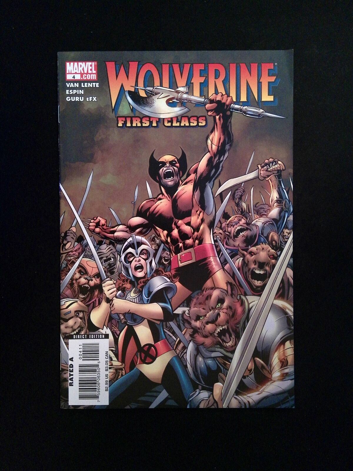 Wolverine First Class #4 MARVEL Comics 2009 VF+