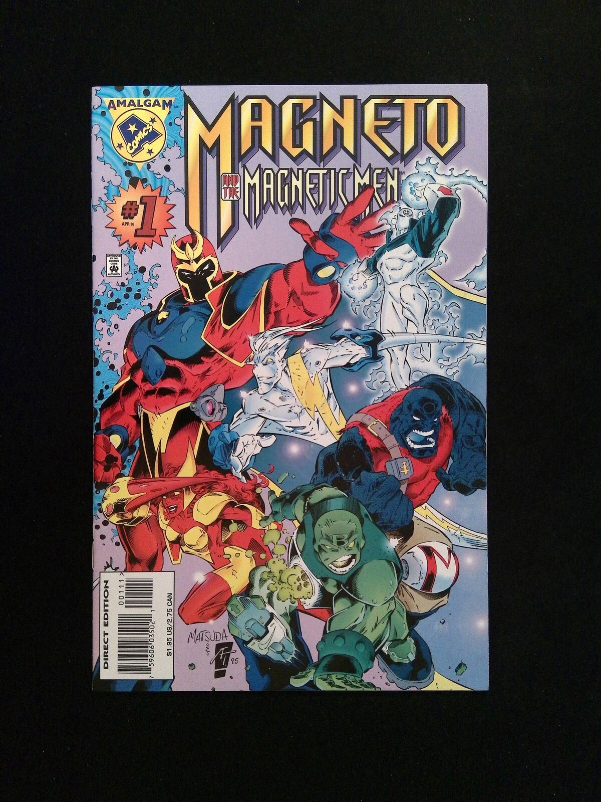Magneto And The Magnetic Men #1 MARVEL/DC Comics 1996 VF+