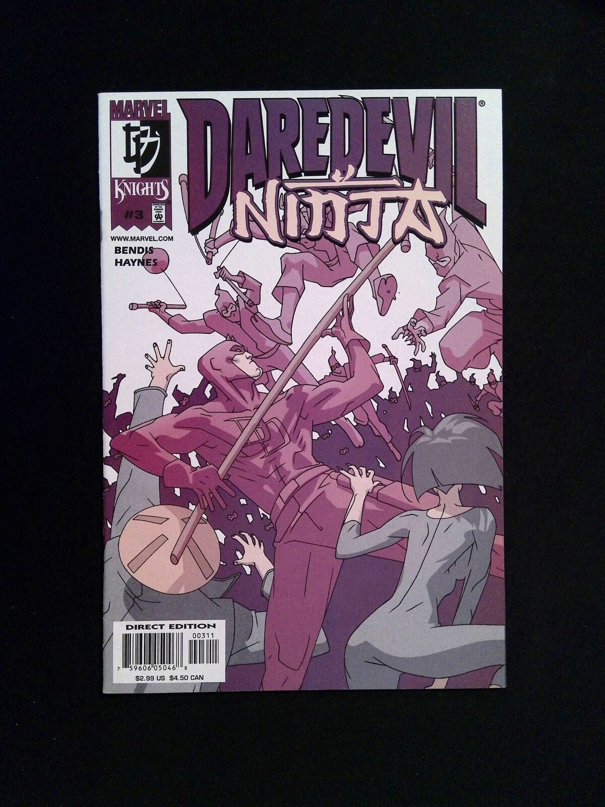 Daredevil Ninja #3 Marvel Comics 2001 VF+