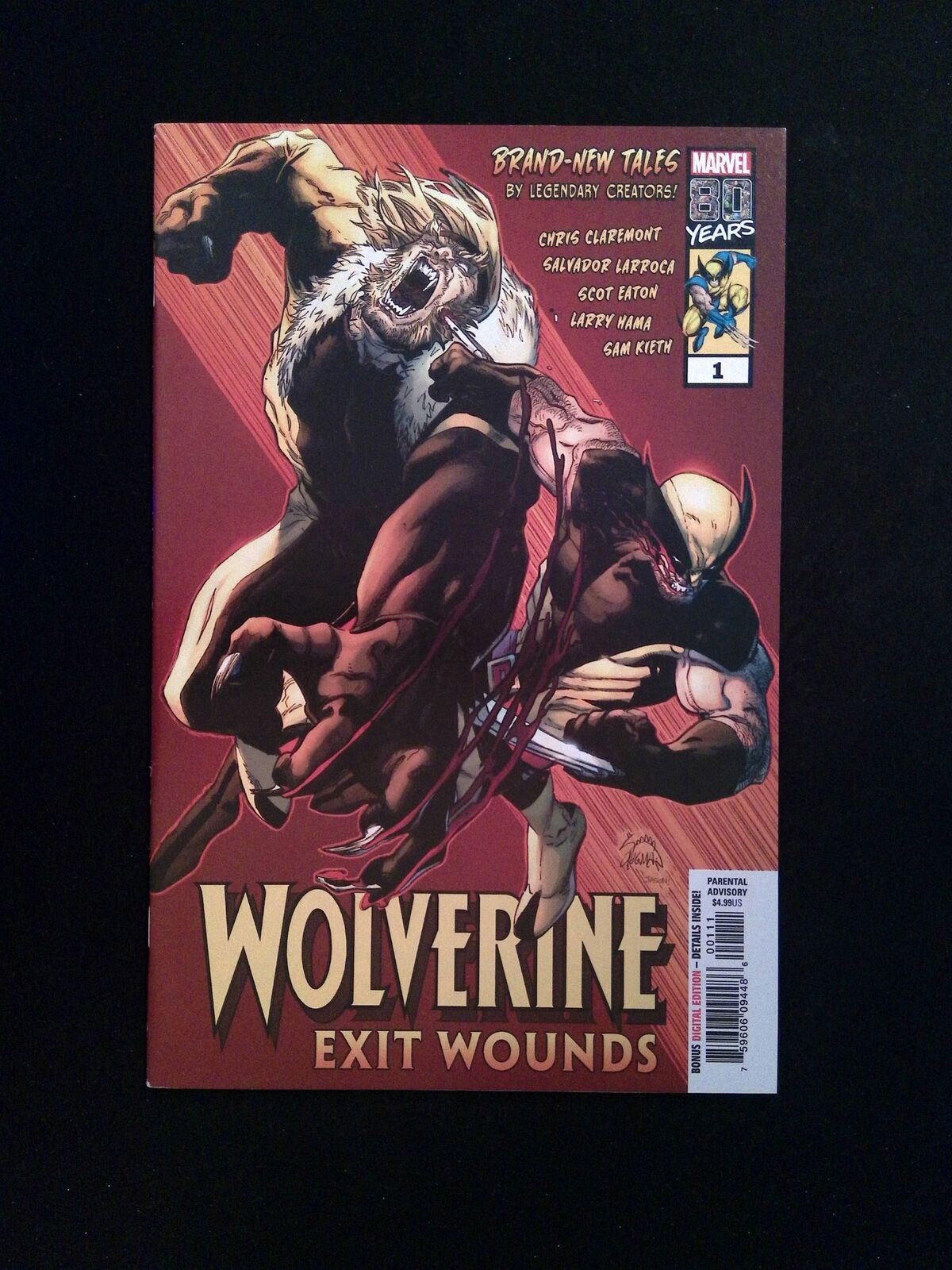 Wolverine Exit Wounds #1 MARVEL Comics 2019 NM