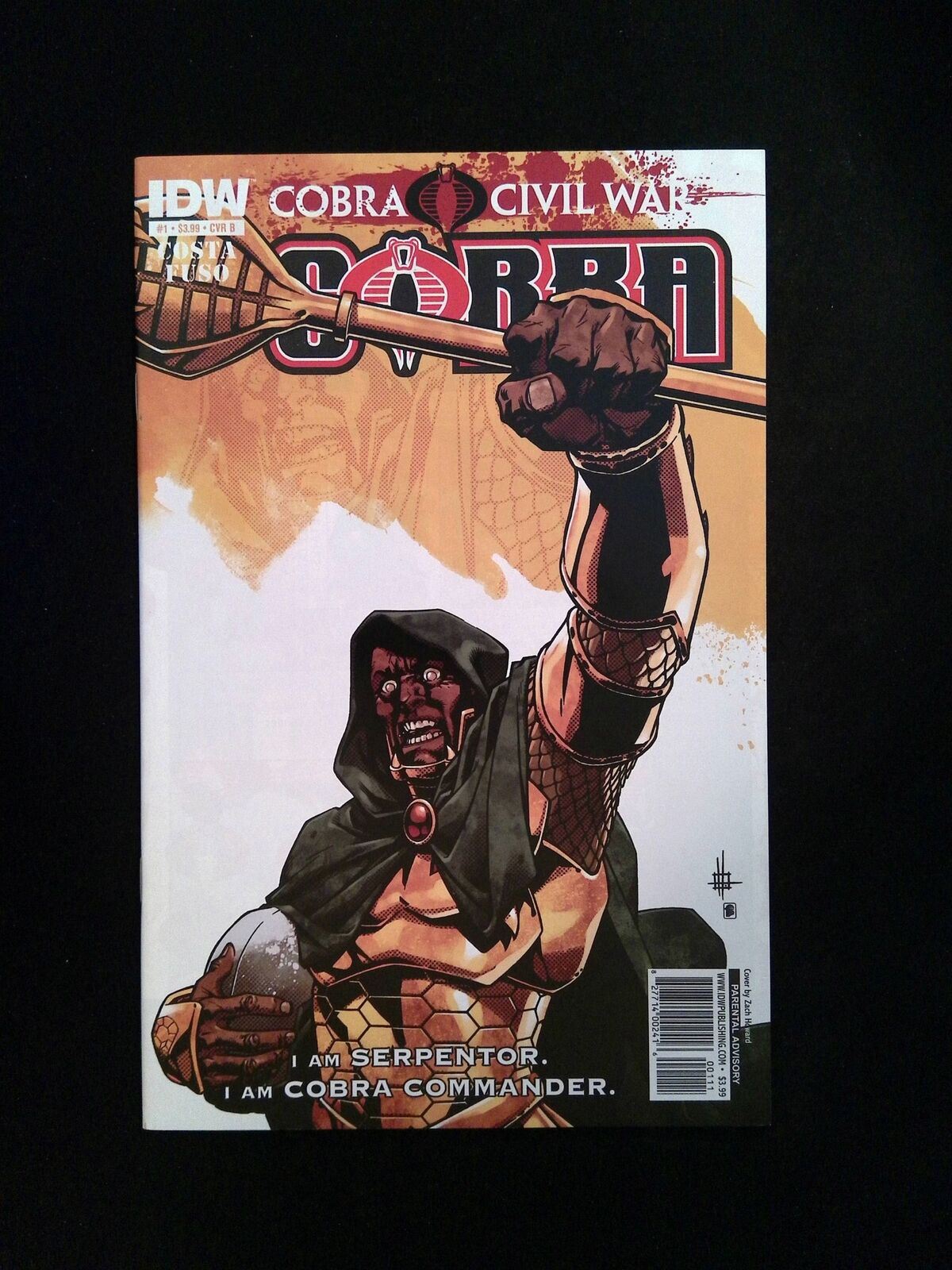 Cobra #1B IDW Comics 2011 NM- HOWARD VARIANT