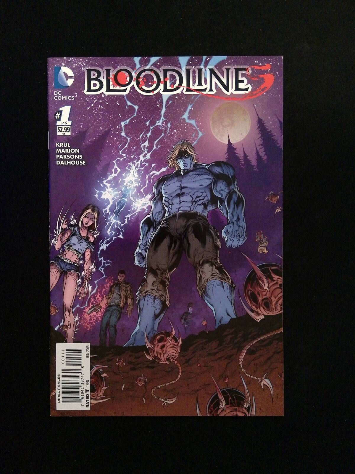 Bloodlines #1 DC Comics 2016 VF+