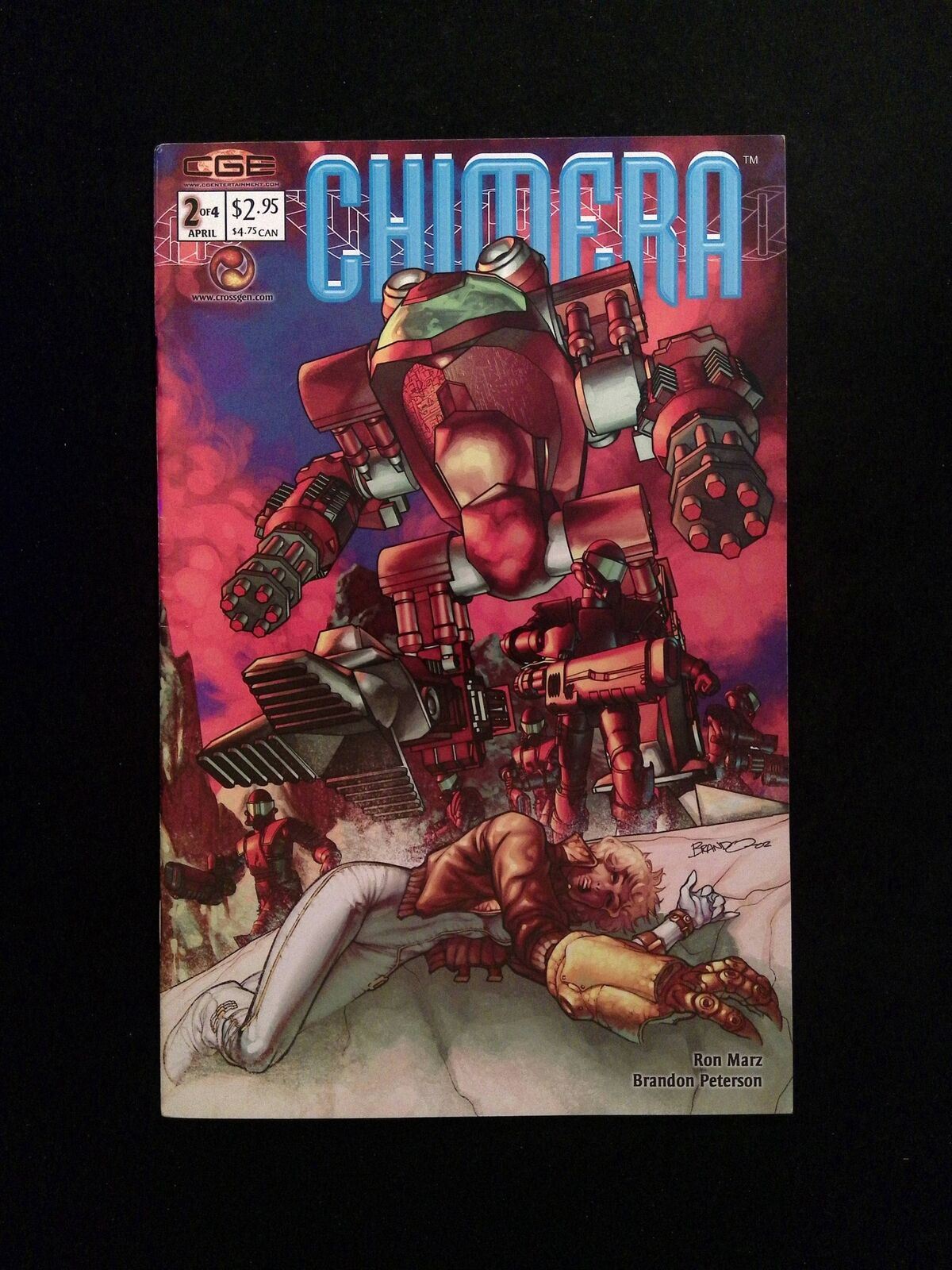 Chimera #2 CROSSGEN COMICS Comics 2003 VF+