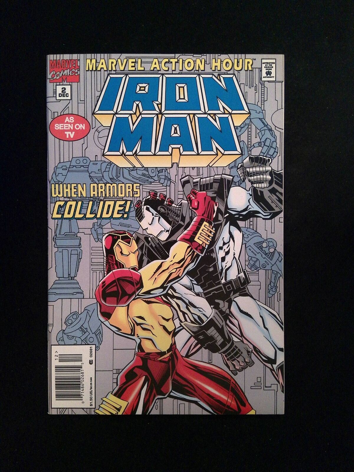 Marvel Action Hour Featuring Iron Man #2 Marvel Comics 1994 VF/NM Newsstand
