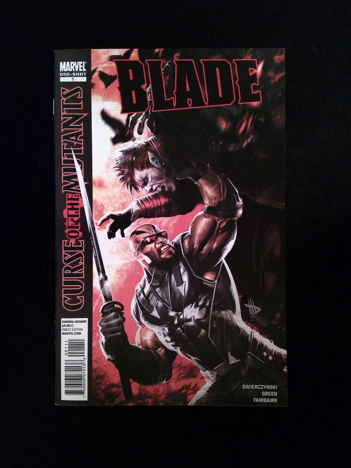 Blade Curce of the Mutants #1 MARVEL Comics 2010 VF+