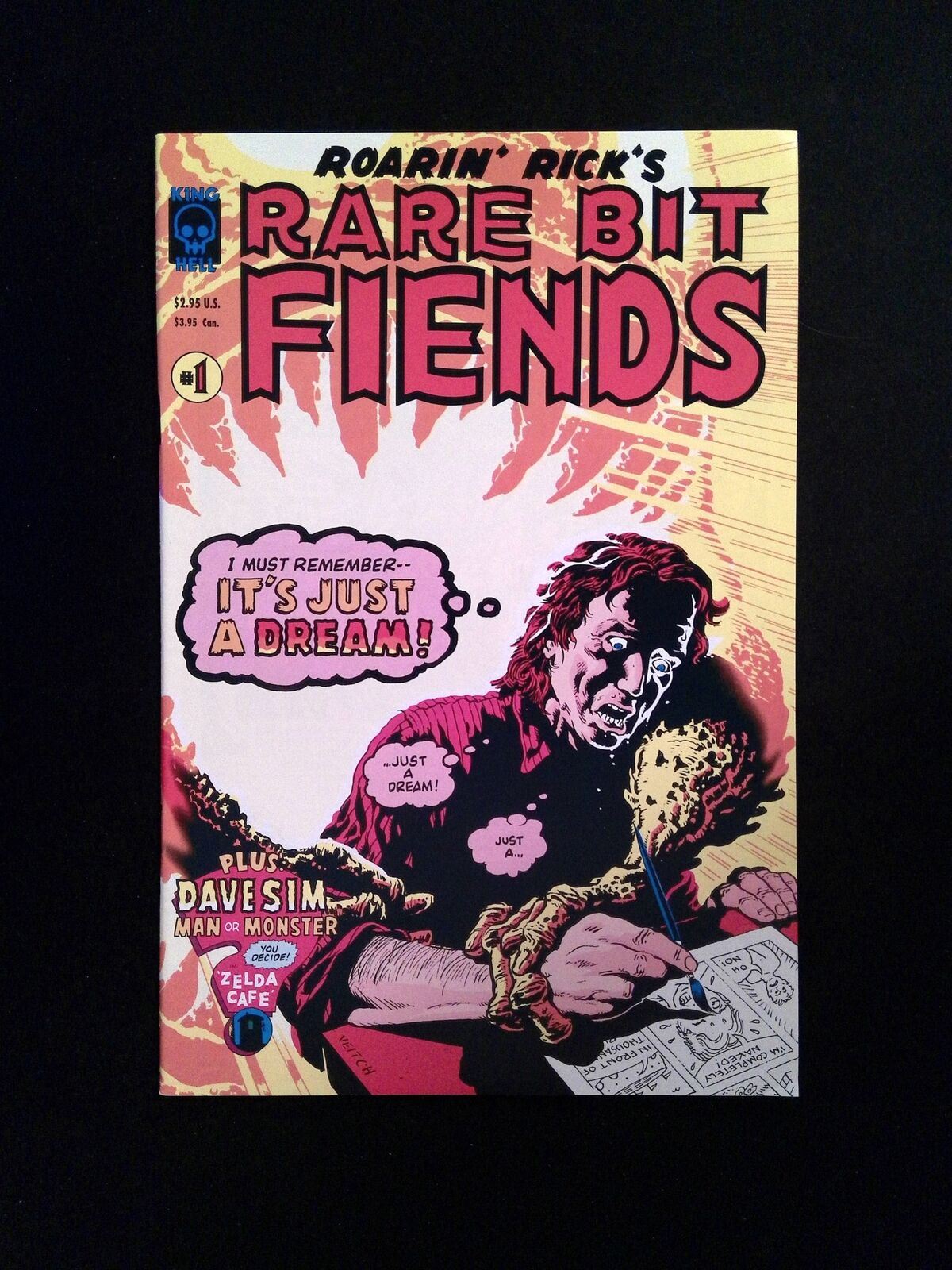 Roarin' Rick's Rera Bit Friends #1 KING HELL Comics 1994 VF/NM