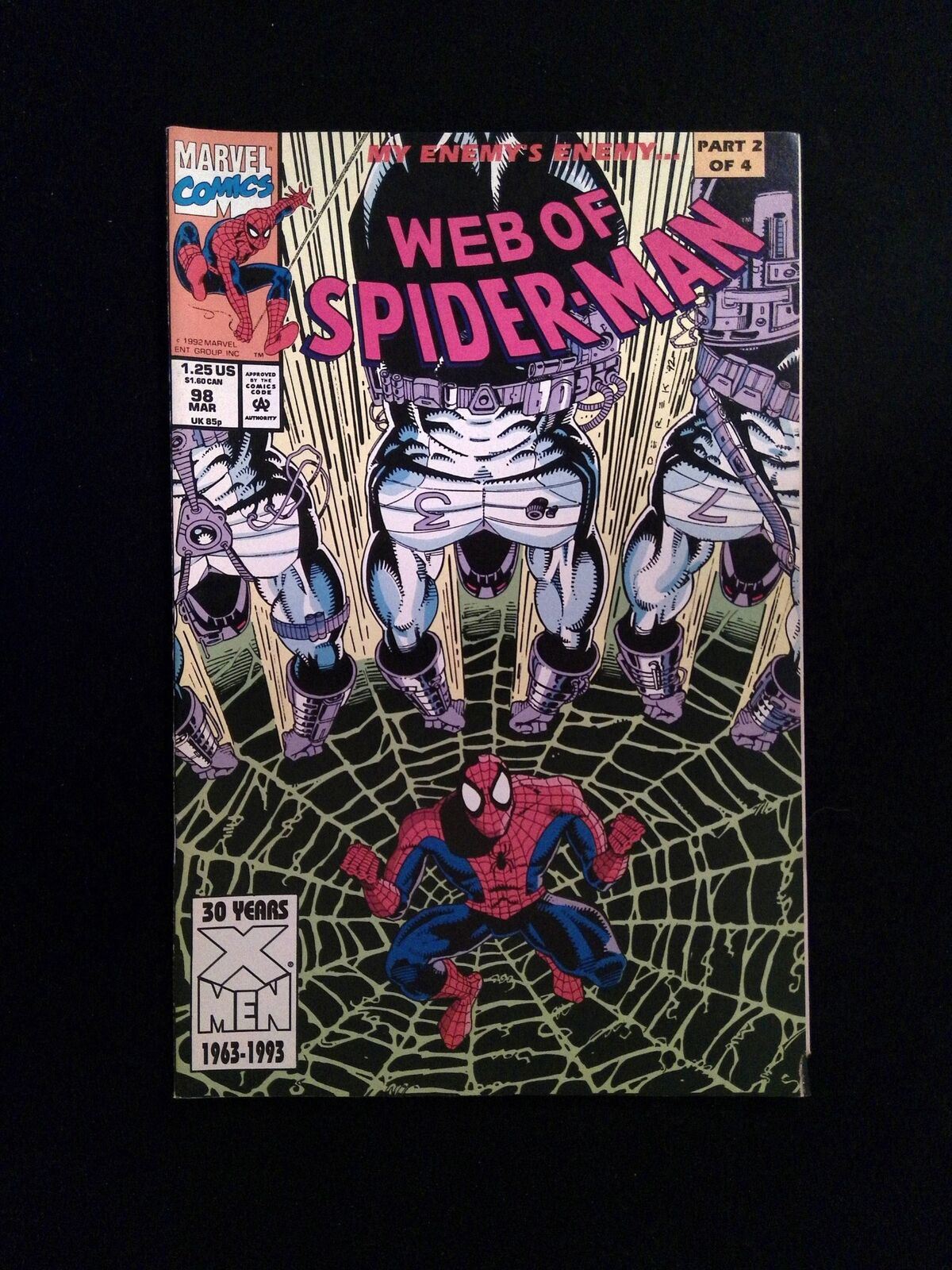 Web of Spider-Man #98 MARVEL Comics 1993 VF