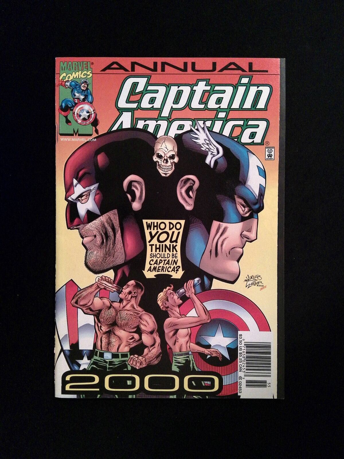 Captain America Annual #2000 Marvel Comics 2000 VF+ Newsstand