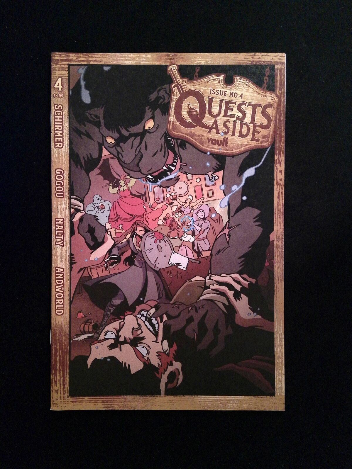 Quests Aside #4 Vault Comics 2022 NM+
