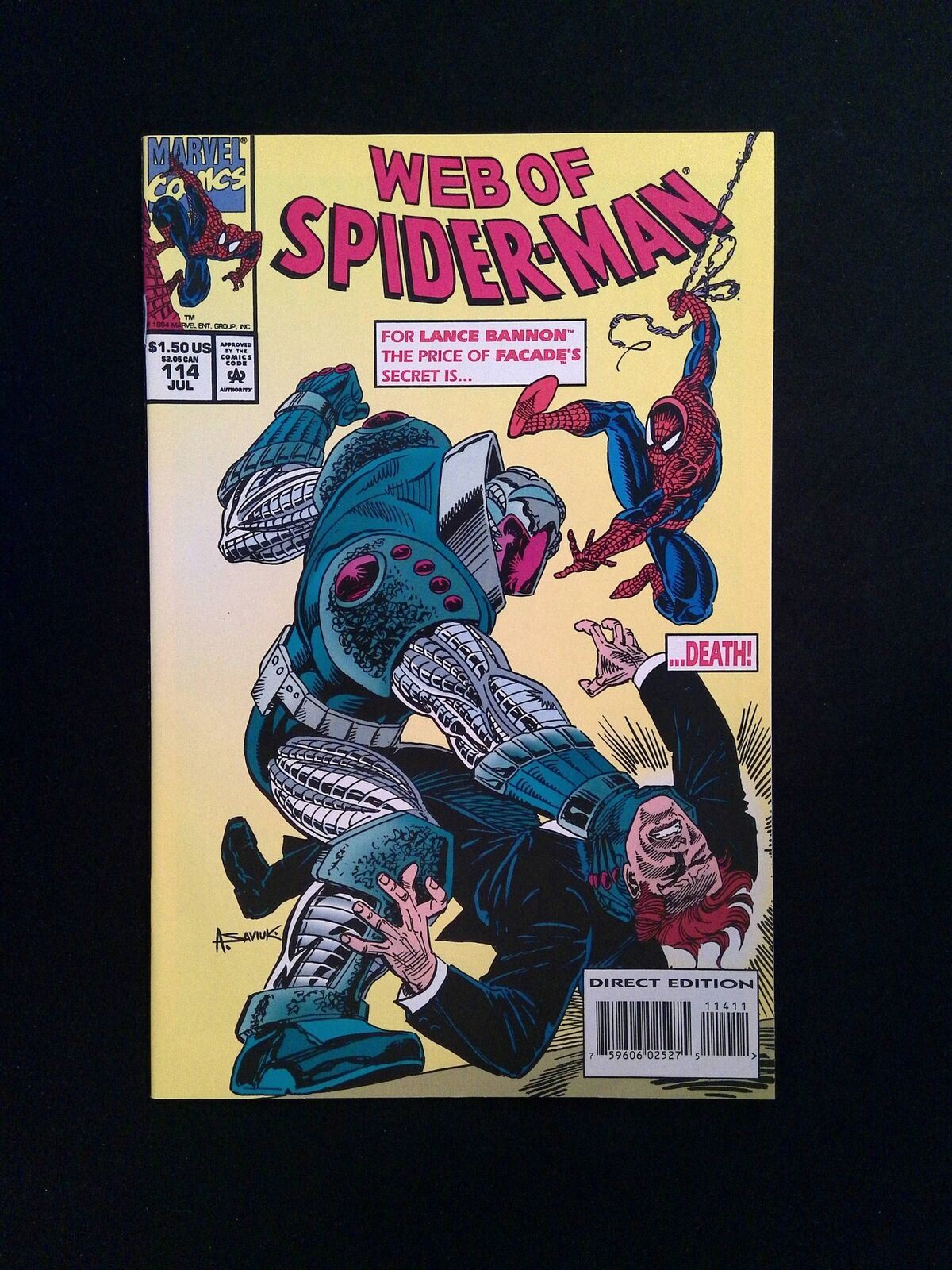 Web Of Spider Man #114 MARVEL Comics 1994 VF+