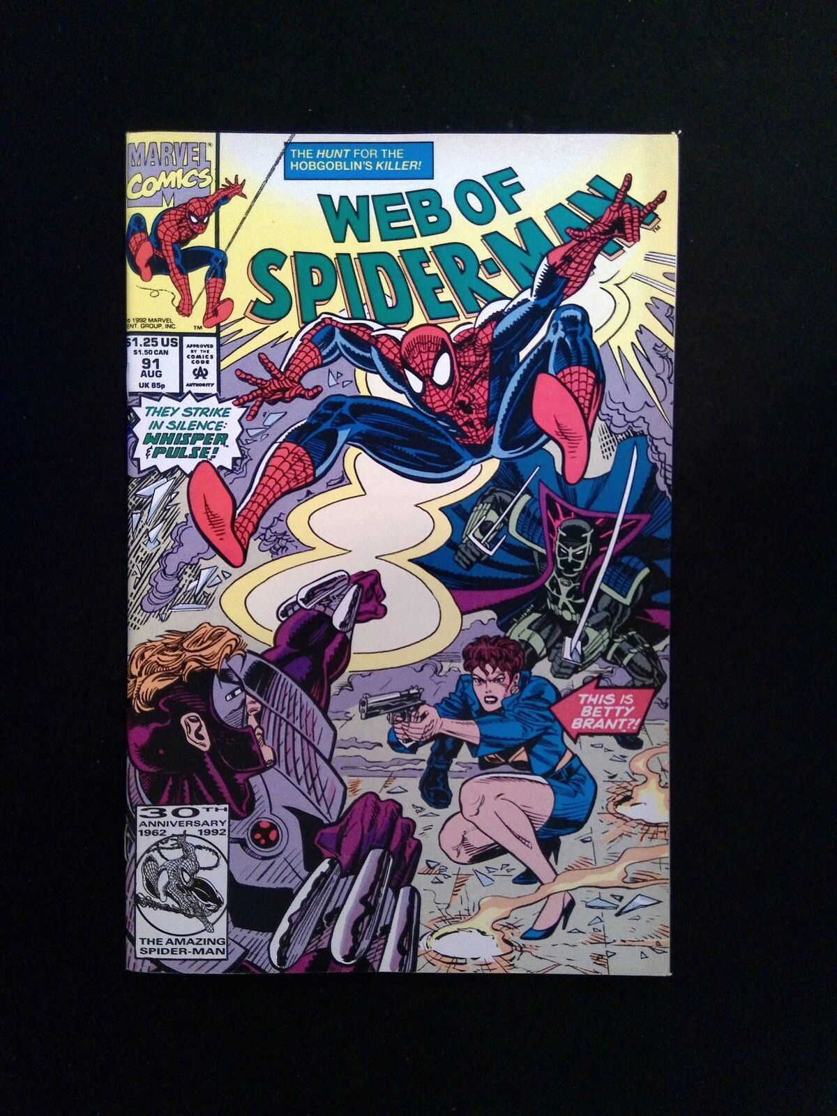 Web of Spider-Man #91 MARVEL Comics 1992 NM-