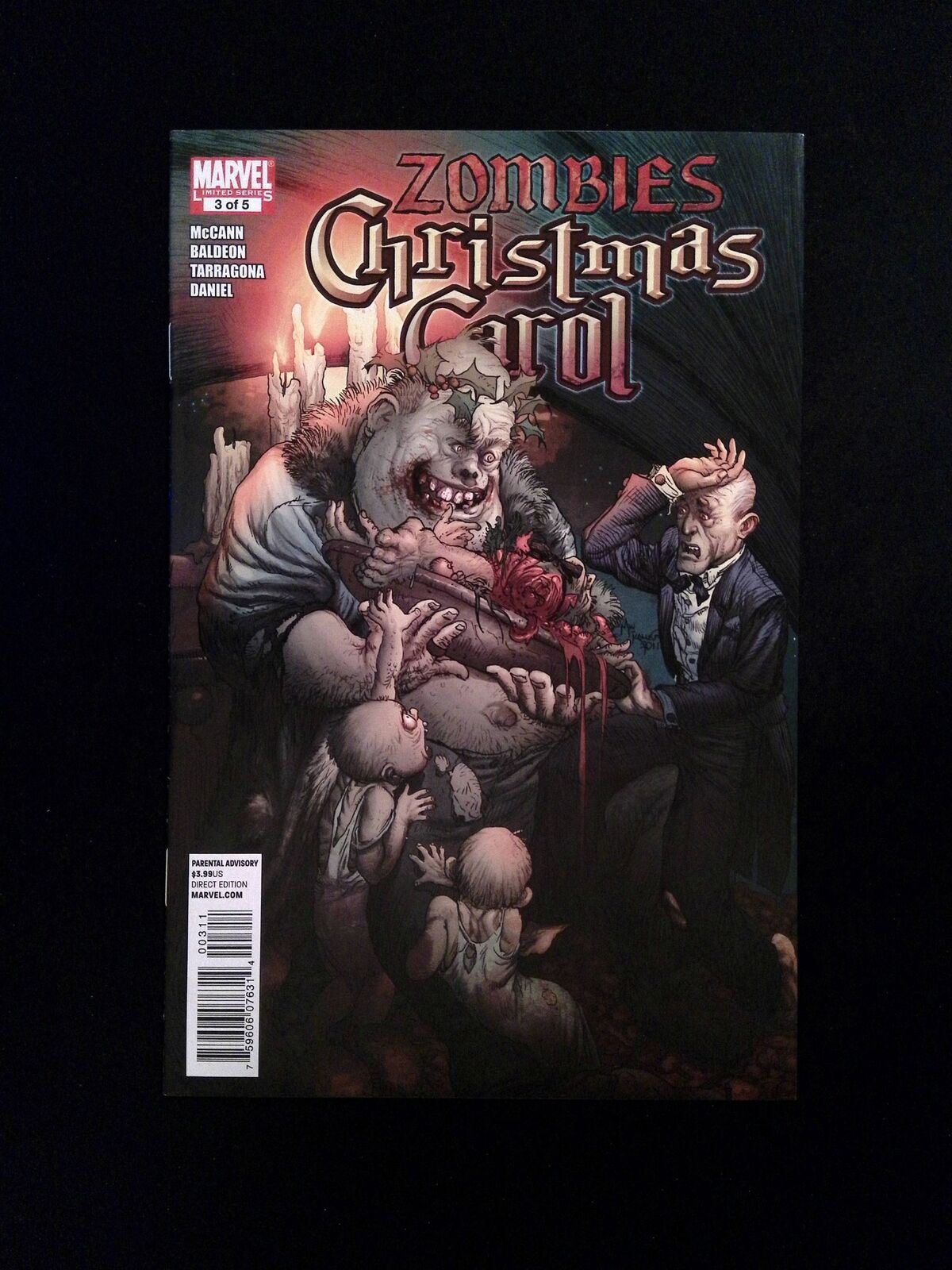 Zombies Christmas Carol #3 MARVEL Comics 2011 VF/NM
