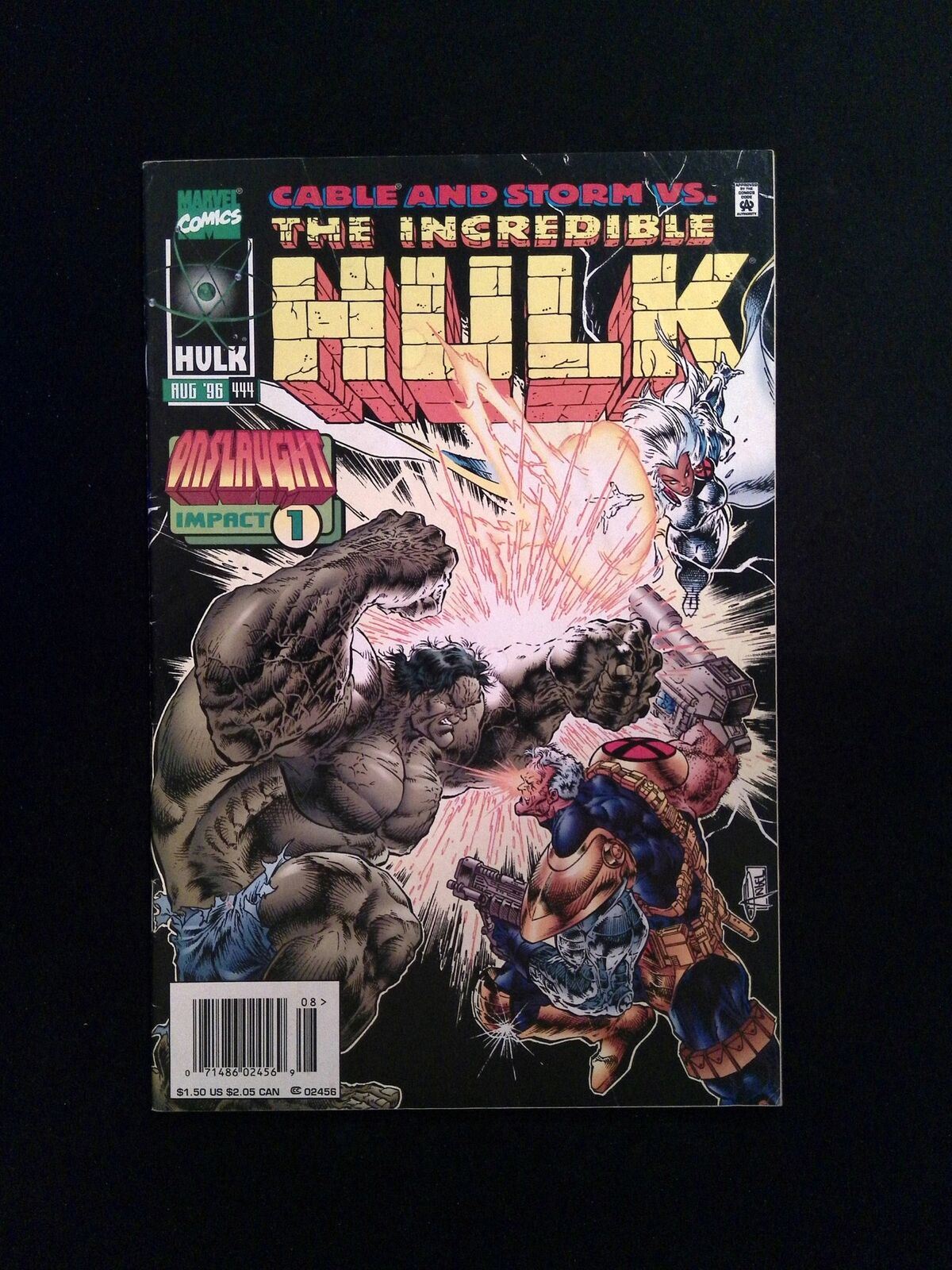 Incredible Hulk #444 MARVEL Comics 1996 VF+ NEWSSTAND