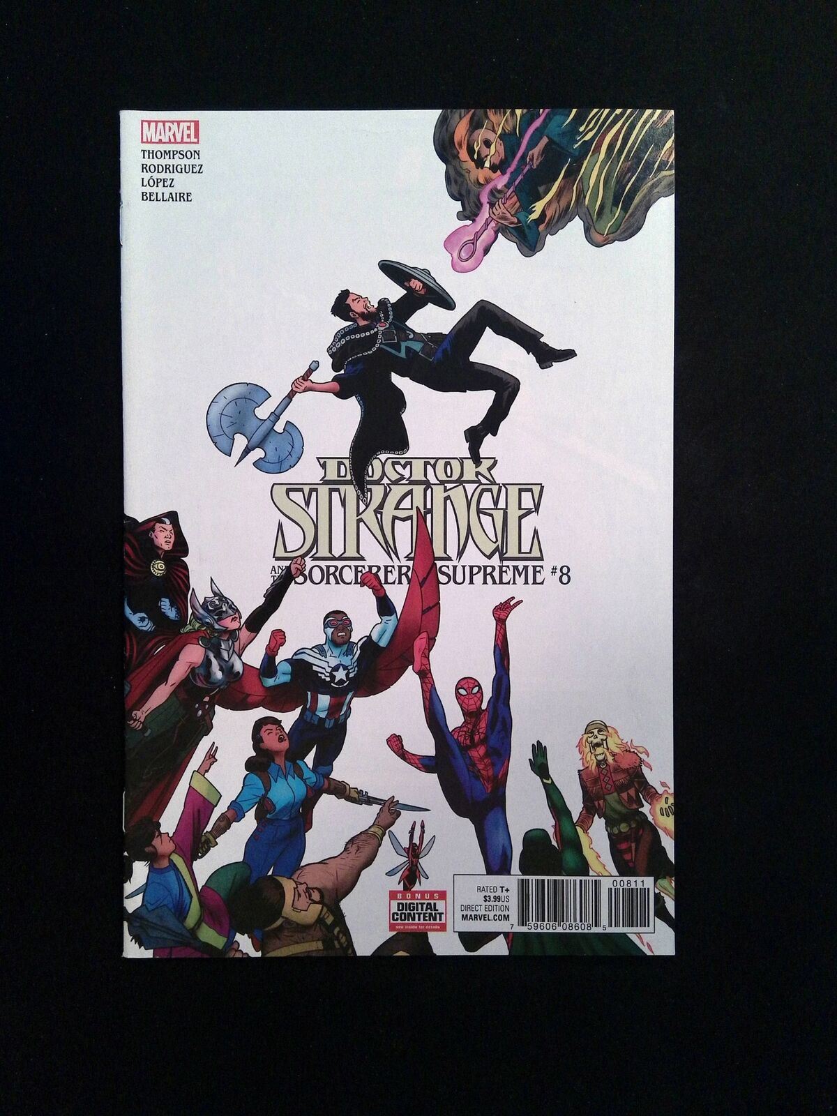 Doctor Strange And The Sorcerers Supreme #8 MARVEL Comics 2017 VF+