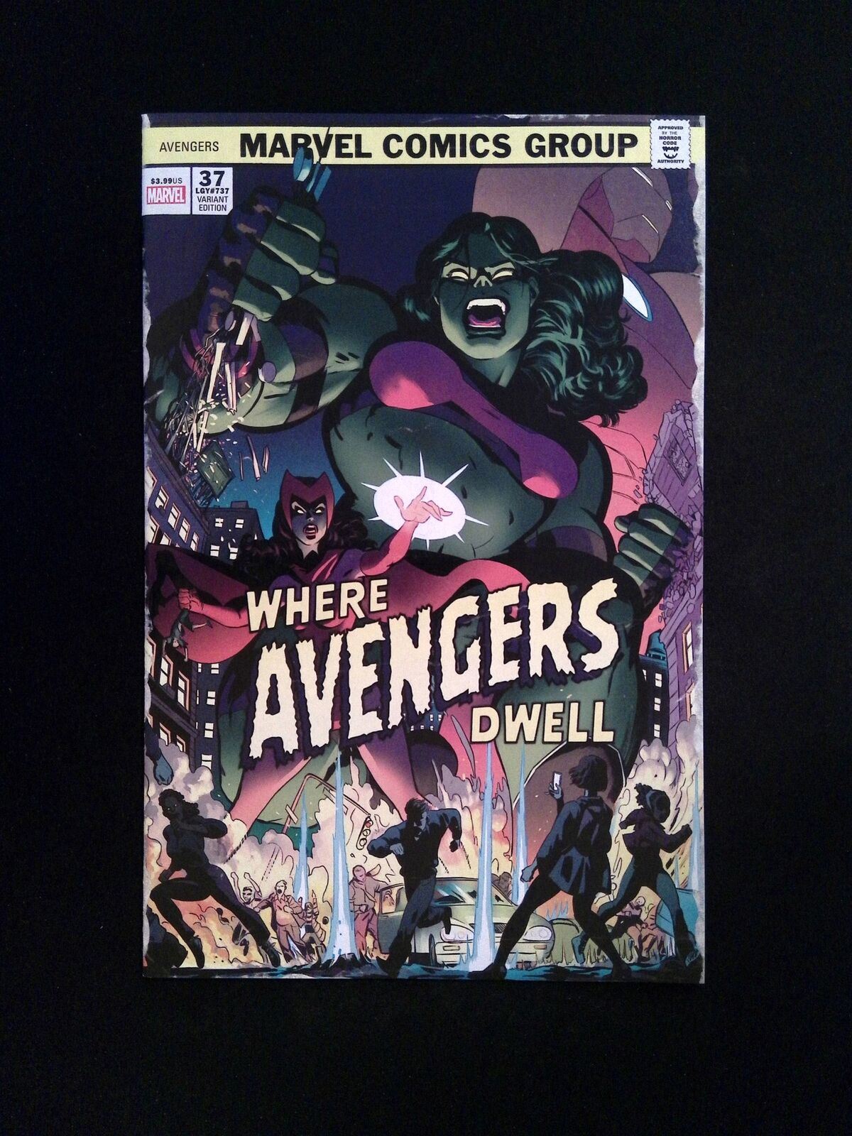 Avengers #37B (8TH SERIES) MARVEL Comics 2020 NM- RODRIGUEZ VARIANT