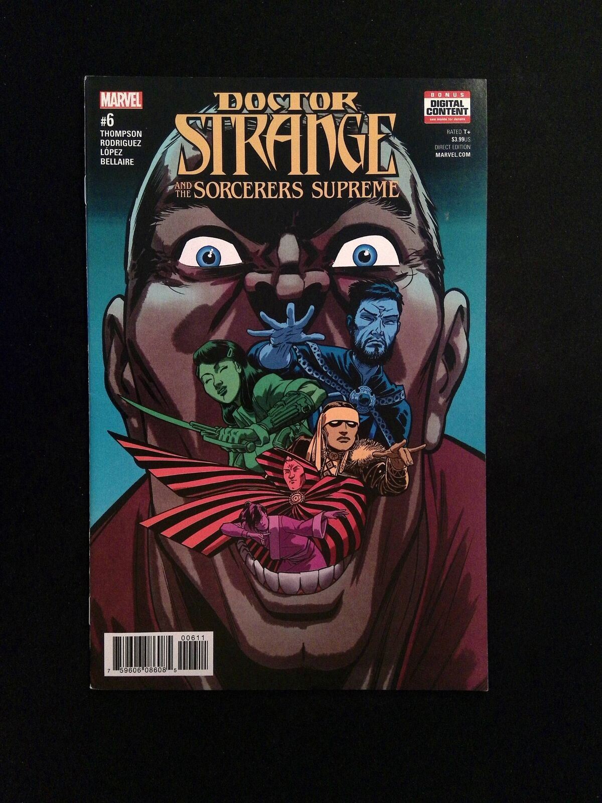 Doctor Strange And The Sorcerers Supreme #6 MARVEL Comics 2017 VF/NM