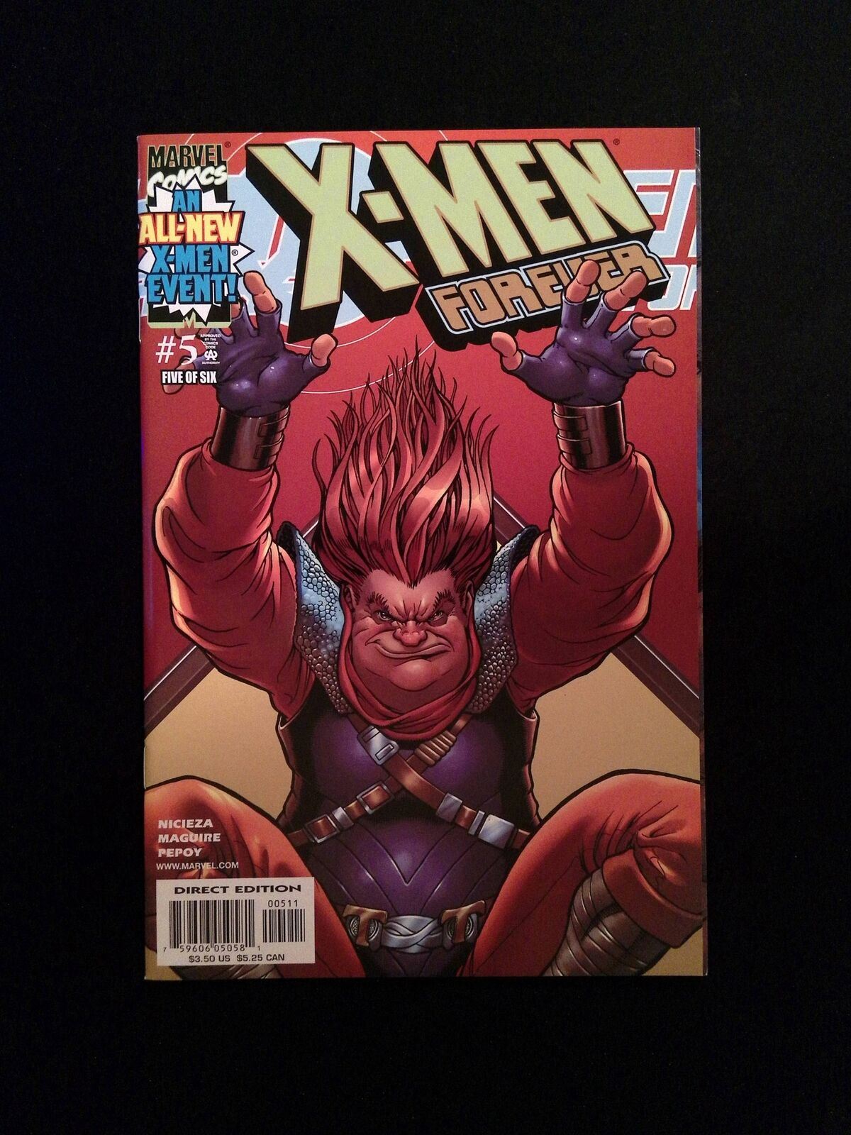 X-Men Forever #5 Marvel Comics 2001 NM+