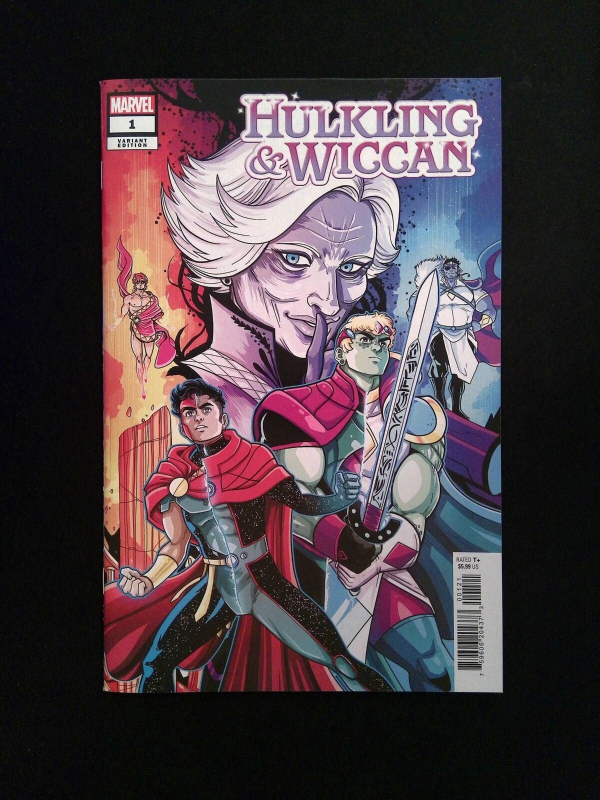 Hulkling & Wiccan #1B MARVEL Comics 2022 NM LUCIANO VARIANT
