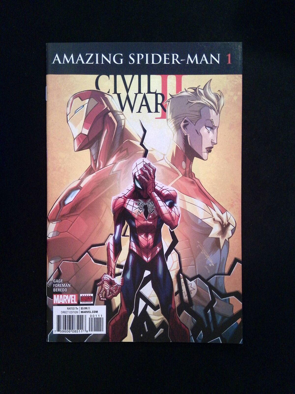 Civil War Ii Amazing Spider-Man #1 MARVEL Comics 2016 NM-