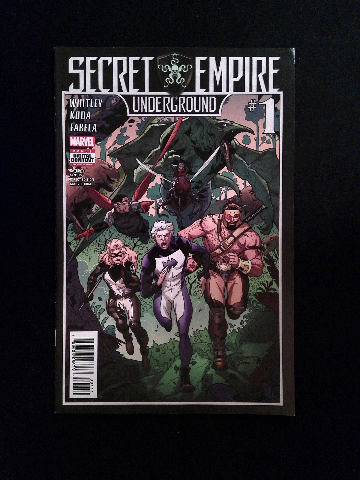 Secret Empire Underground #1 MARVEL Comics 2017 NM NEWSSTAND
