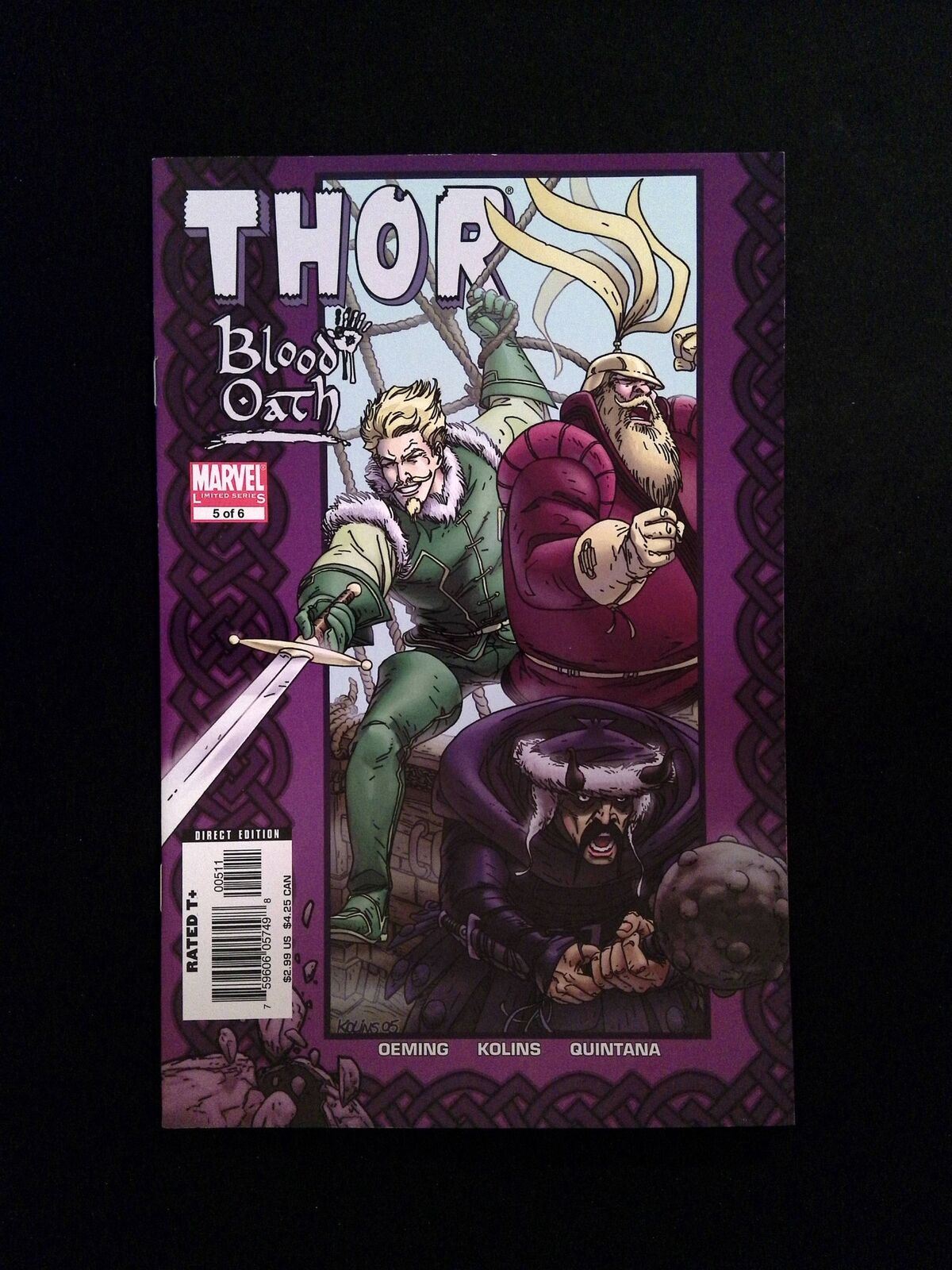 Thor Blood Oath #5 Marvel Comics 2006 VF/NM