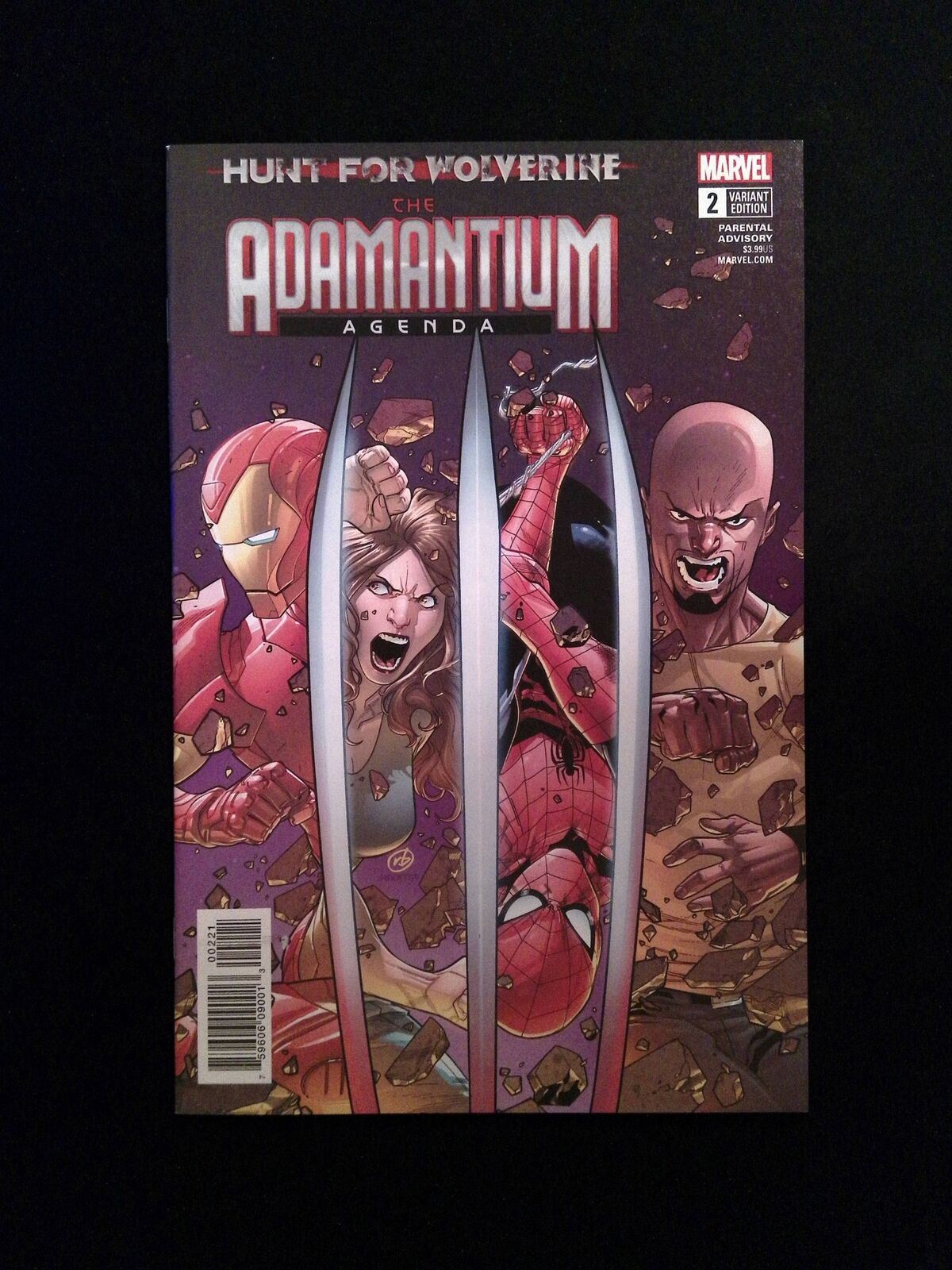 Hunt For Wolverine The Adamantium Agenda #2B Marvel 2018 NM Silva Variant