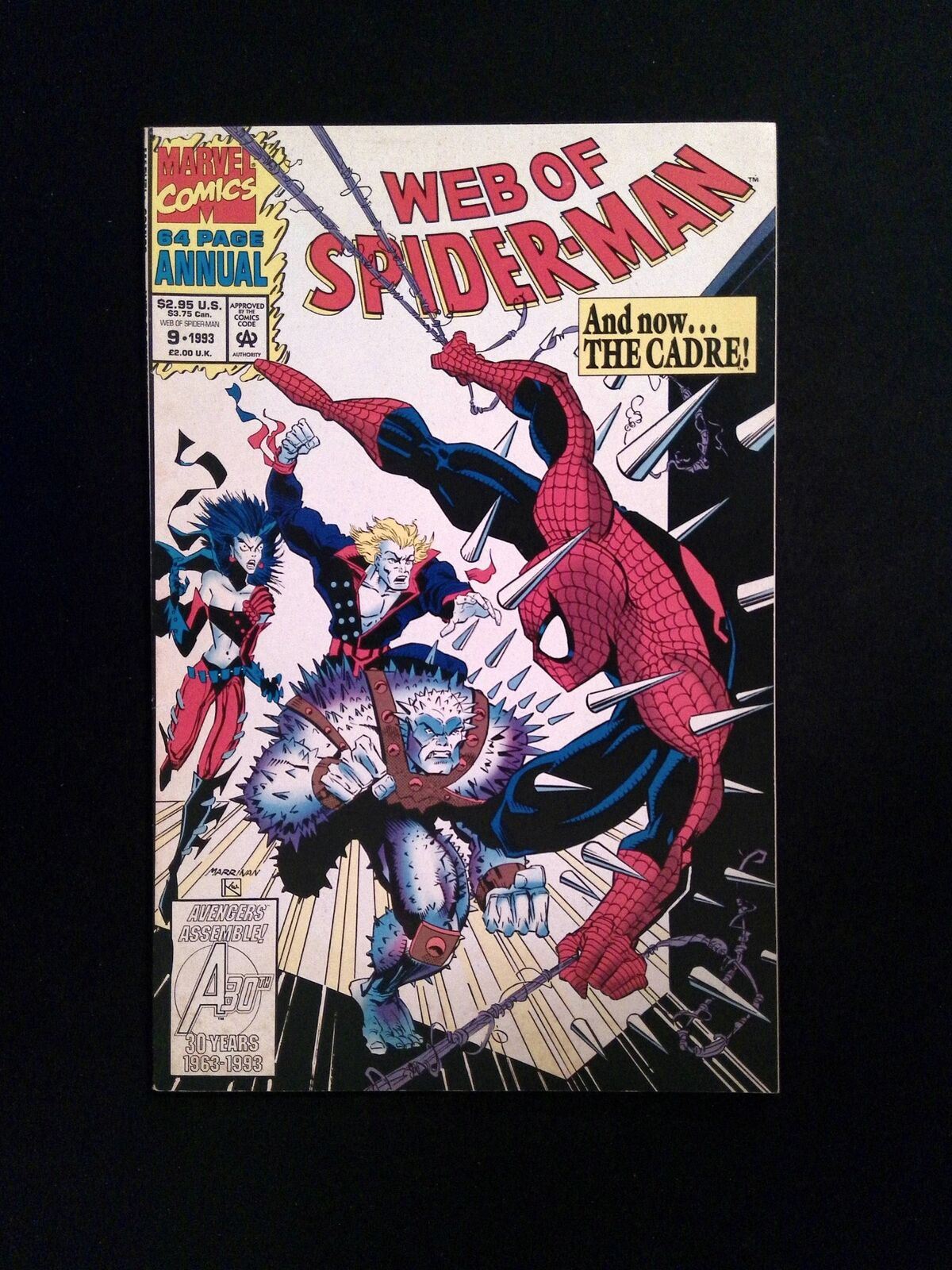 Web of Spider-Man Annual #9U MARVEL Comics 1993 VF BUSCEMA VARIANT