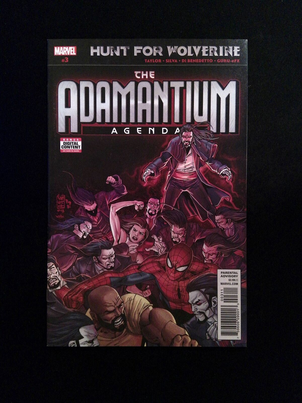 Hunt For Wolverine The Adamantium Agenda #3 Marvel 2018 NM- Silva Variant