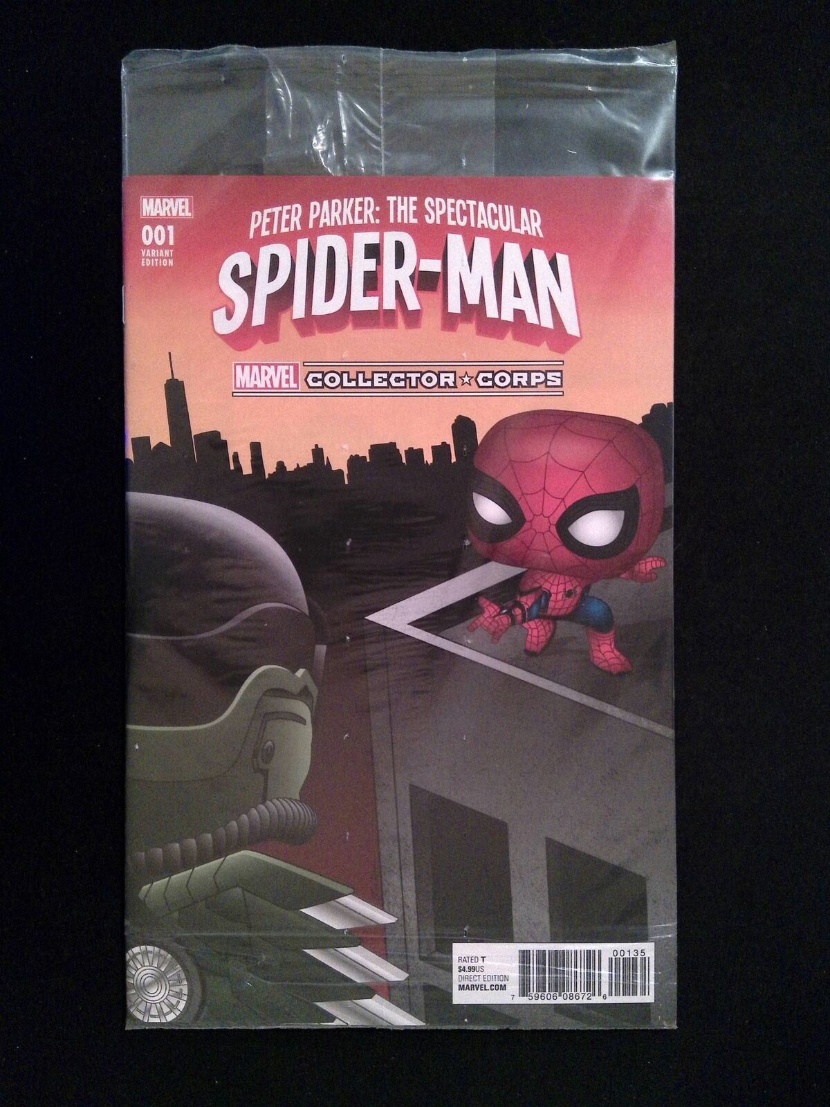 Peter Parker Spectacular Spider-Man #1CORPS MARVEL 2017 NM VARIANT EDITION