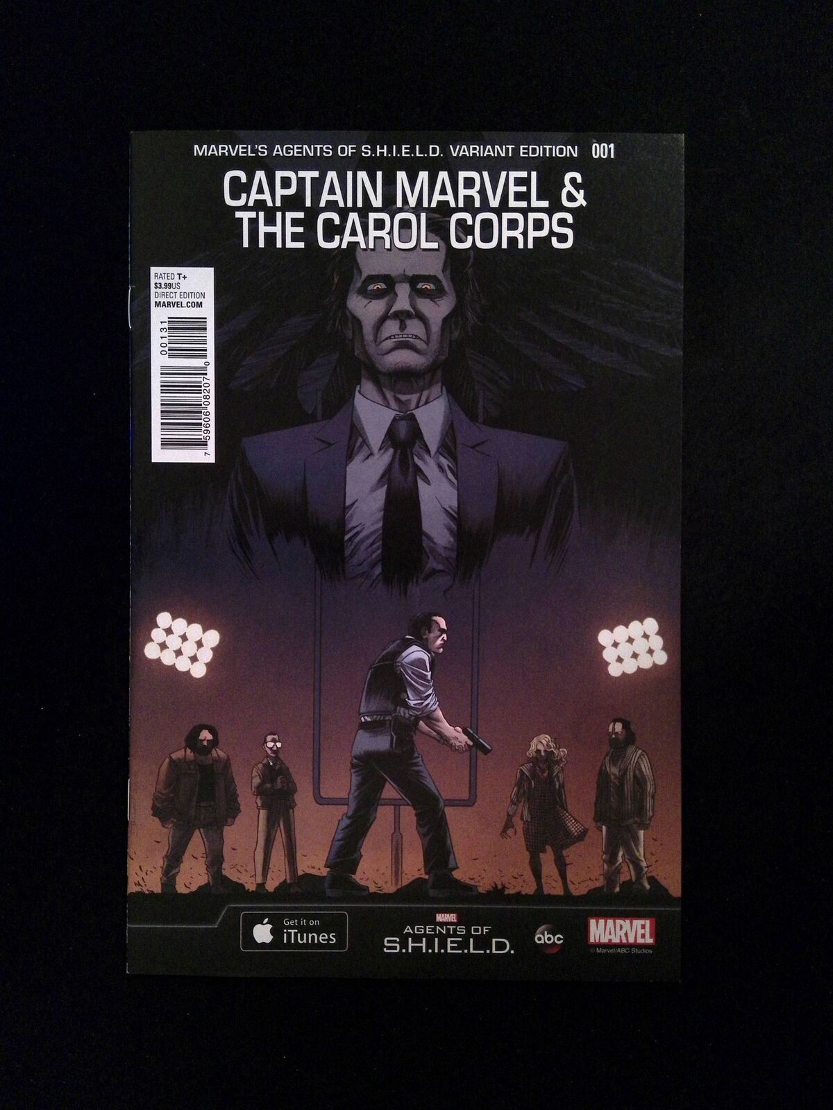 Captain Marvel and Carol Corps #1C MARVEL Comics 2015 NM- SHALVEY VARIANT